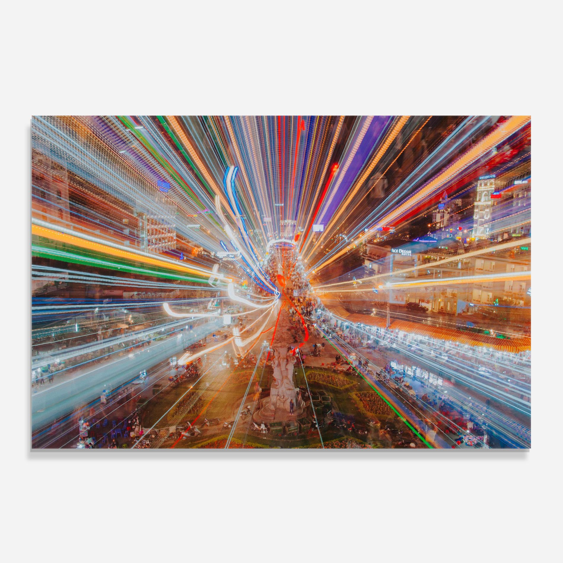 Colorful Light City mockup 0