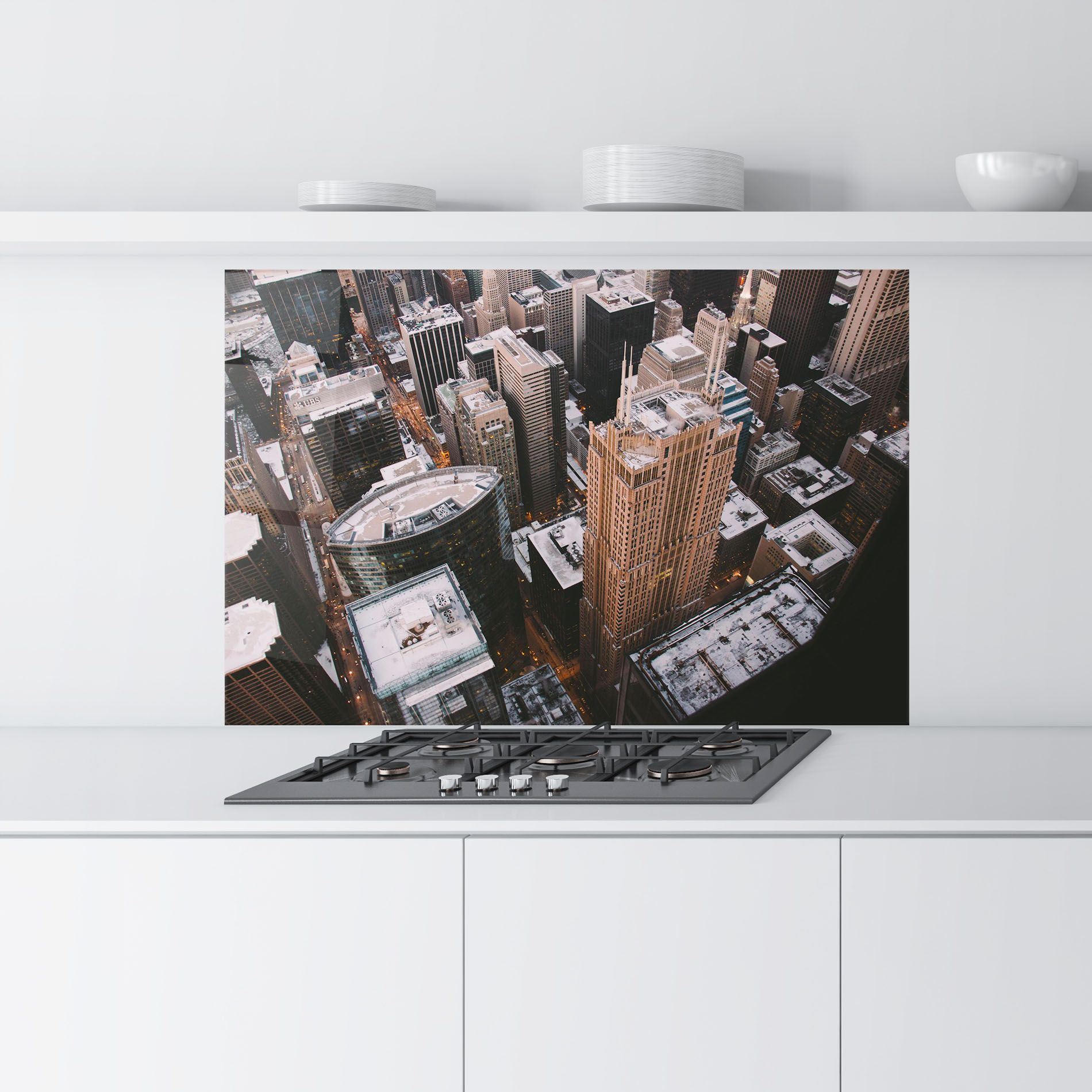 Brown Tall Building mockup 9