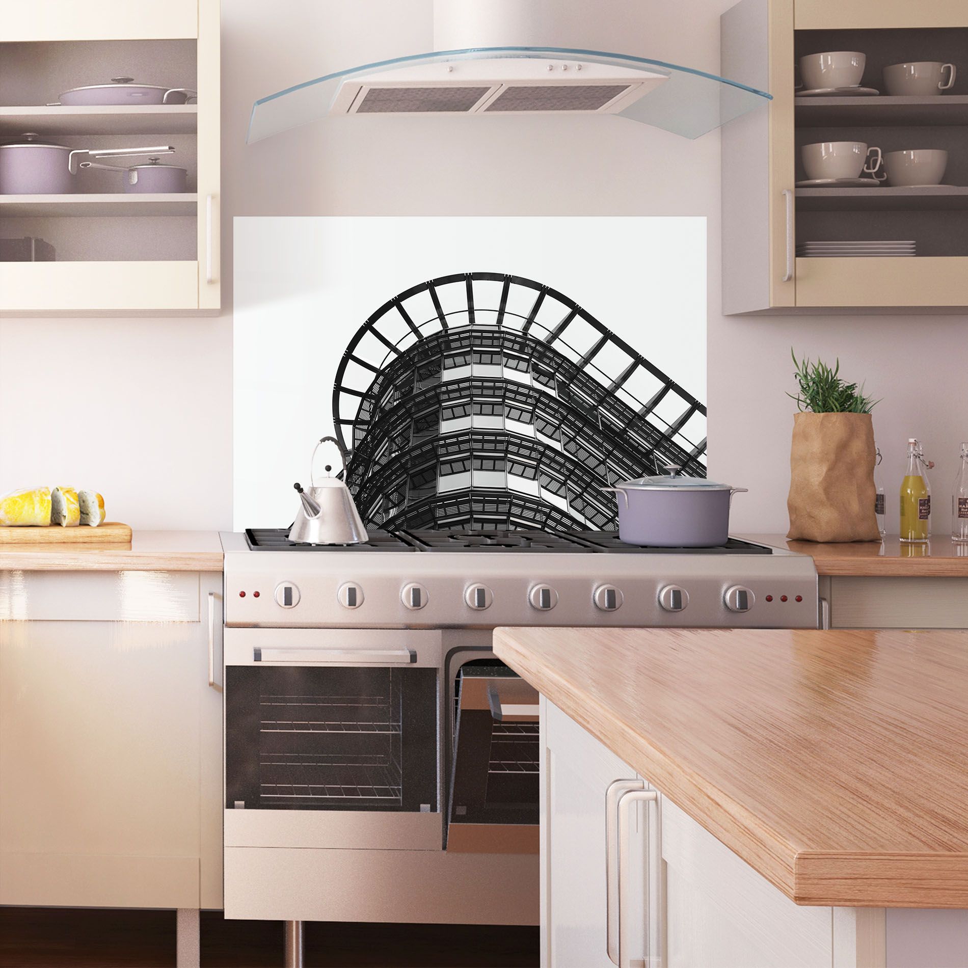 Circle Grey Tower mockup 1