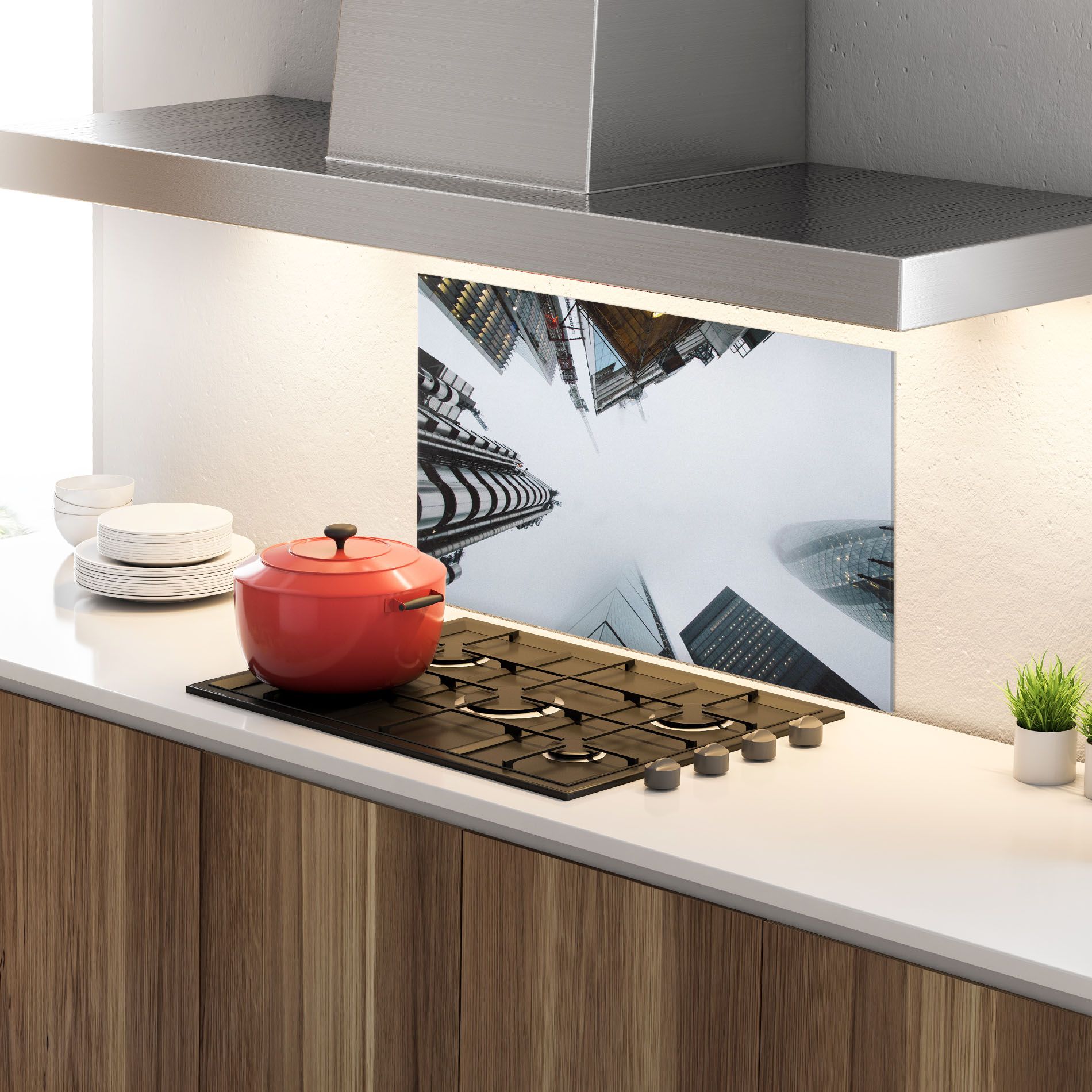 Foggy Sky Tower mockup 4