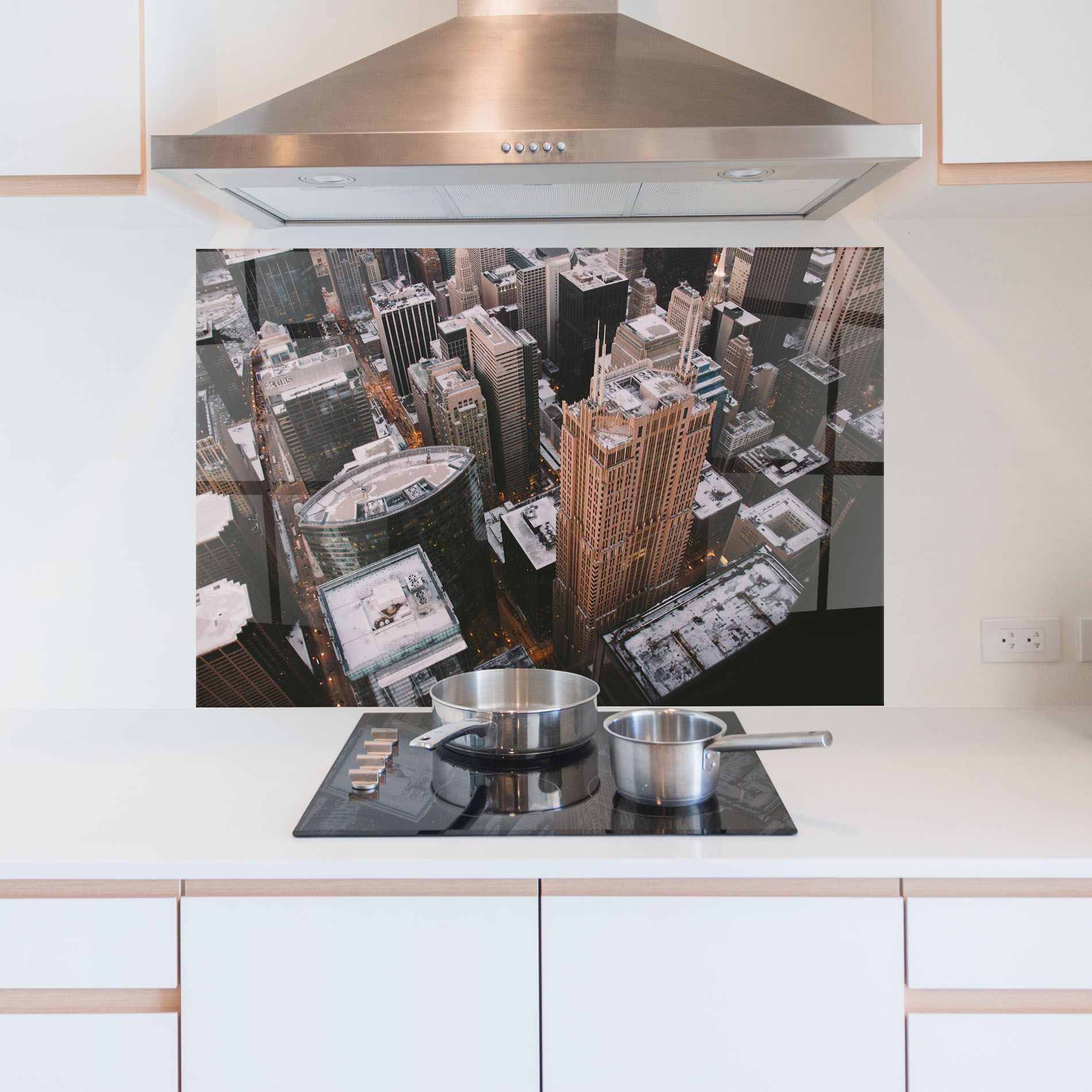 Brown Tall Building mockup 5