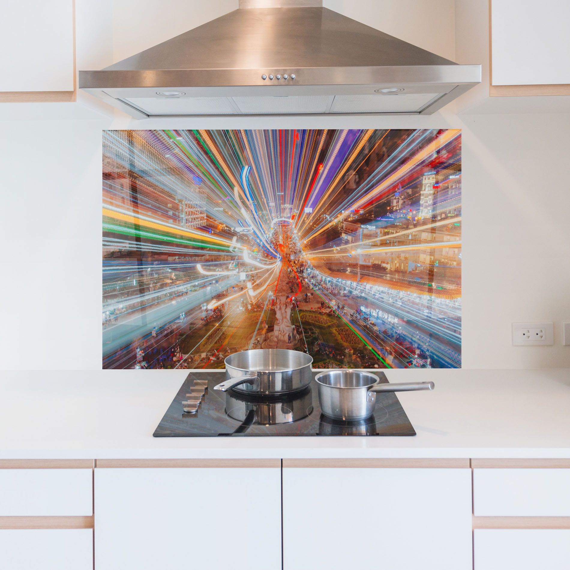 Colorful Light City mockup 5