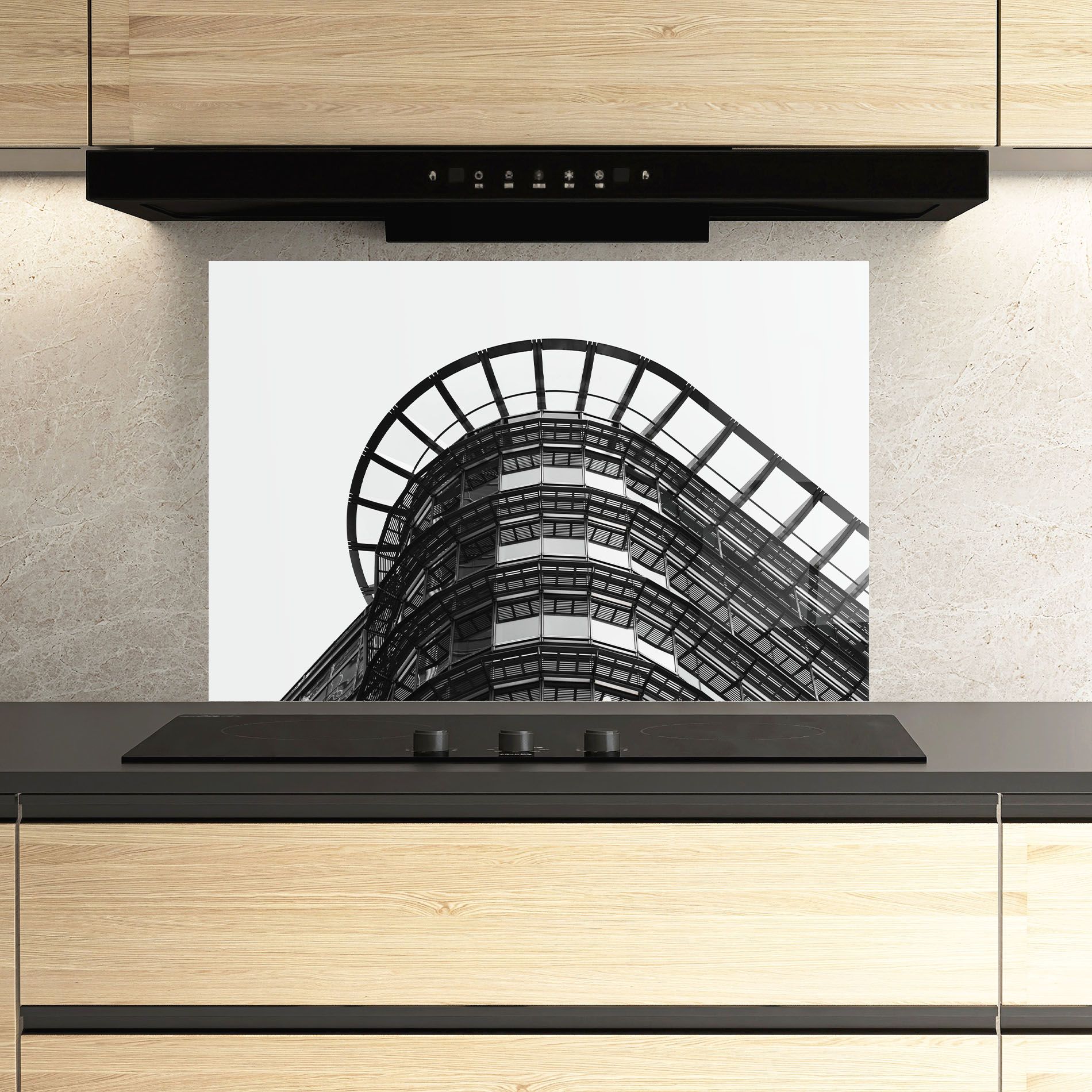 Circle Grey Tower mockup 3