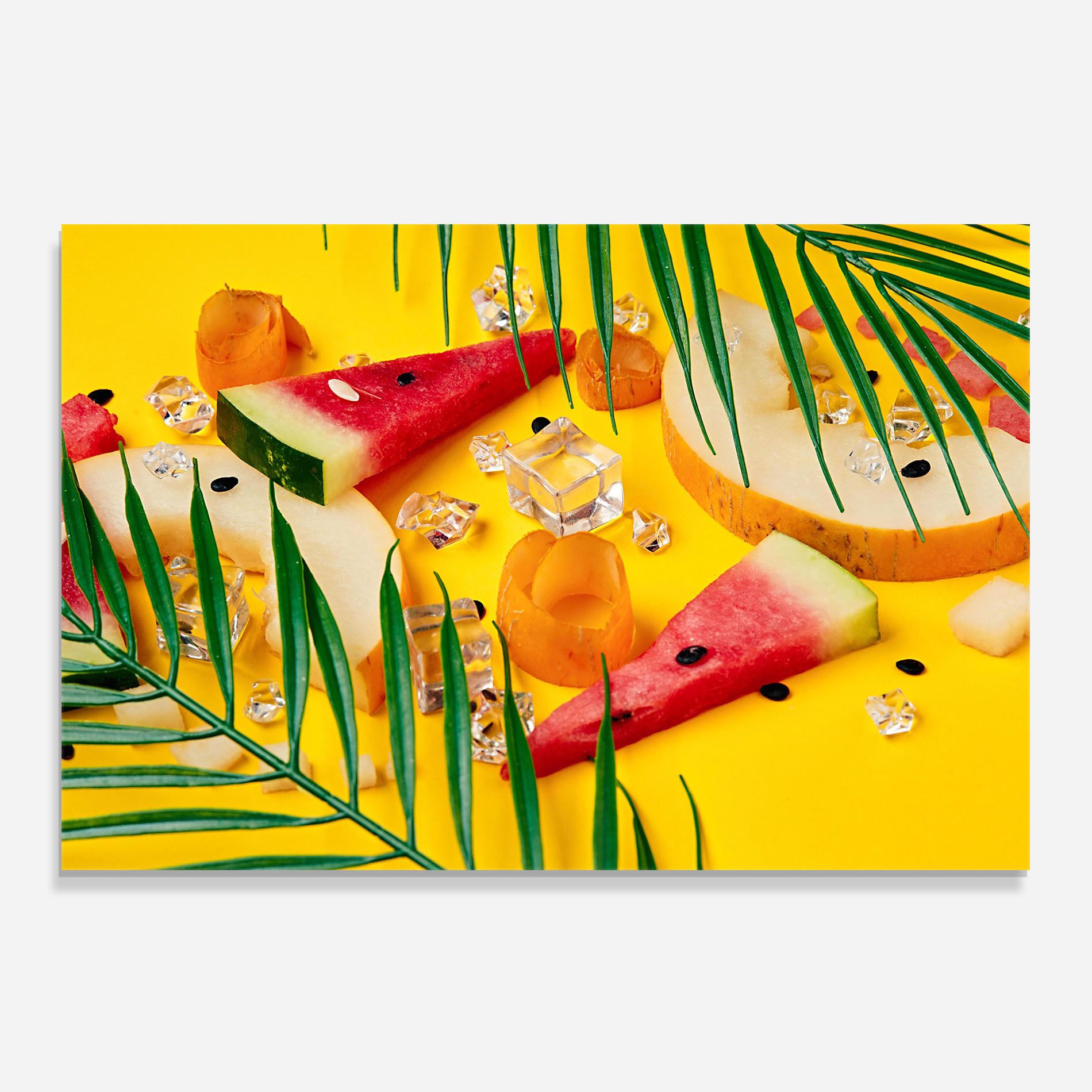 Ice Cubes Fruits mockup 0