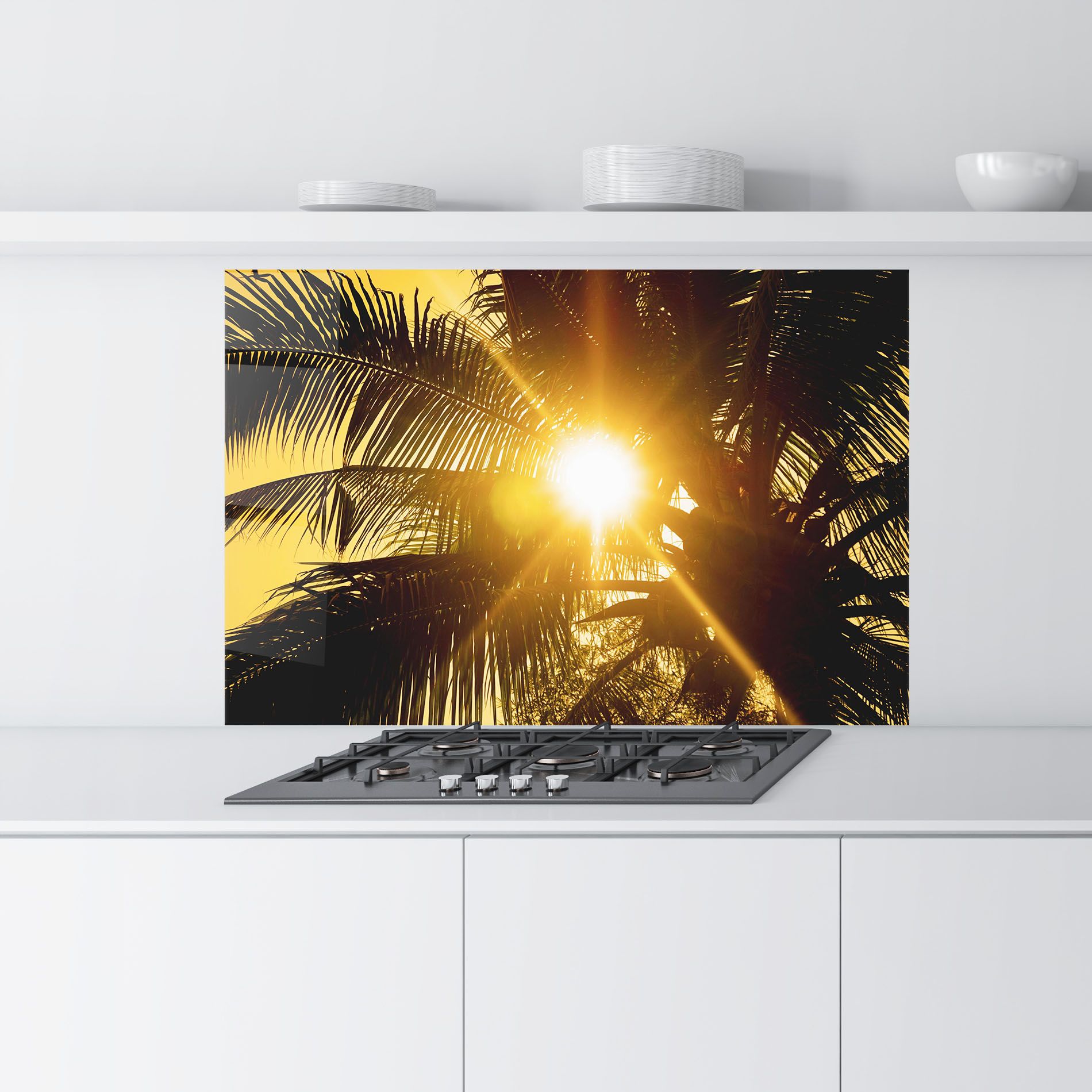 Palm Trees Sun mockup 9