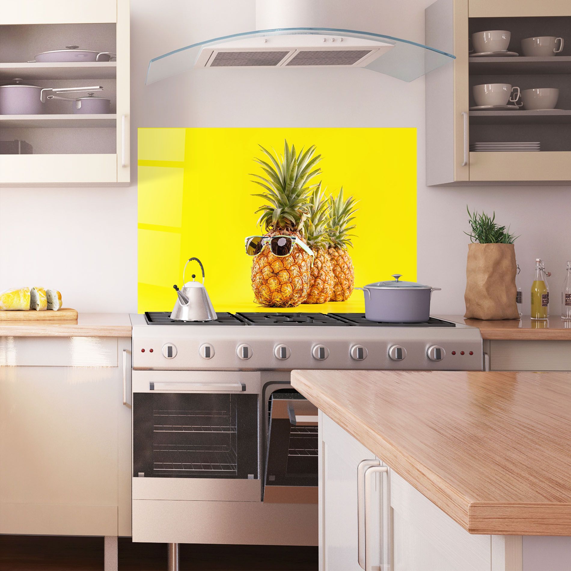 Pineapple Looking Up mockup 1