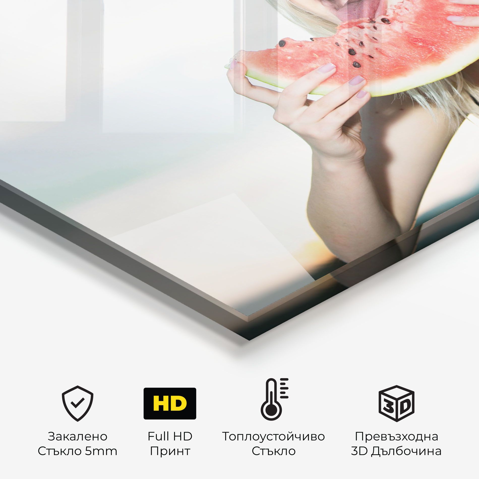 Eating Watermelon mockup 2