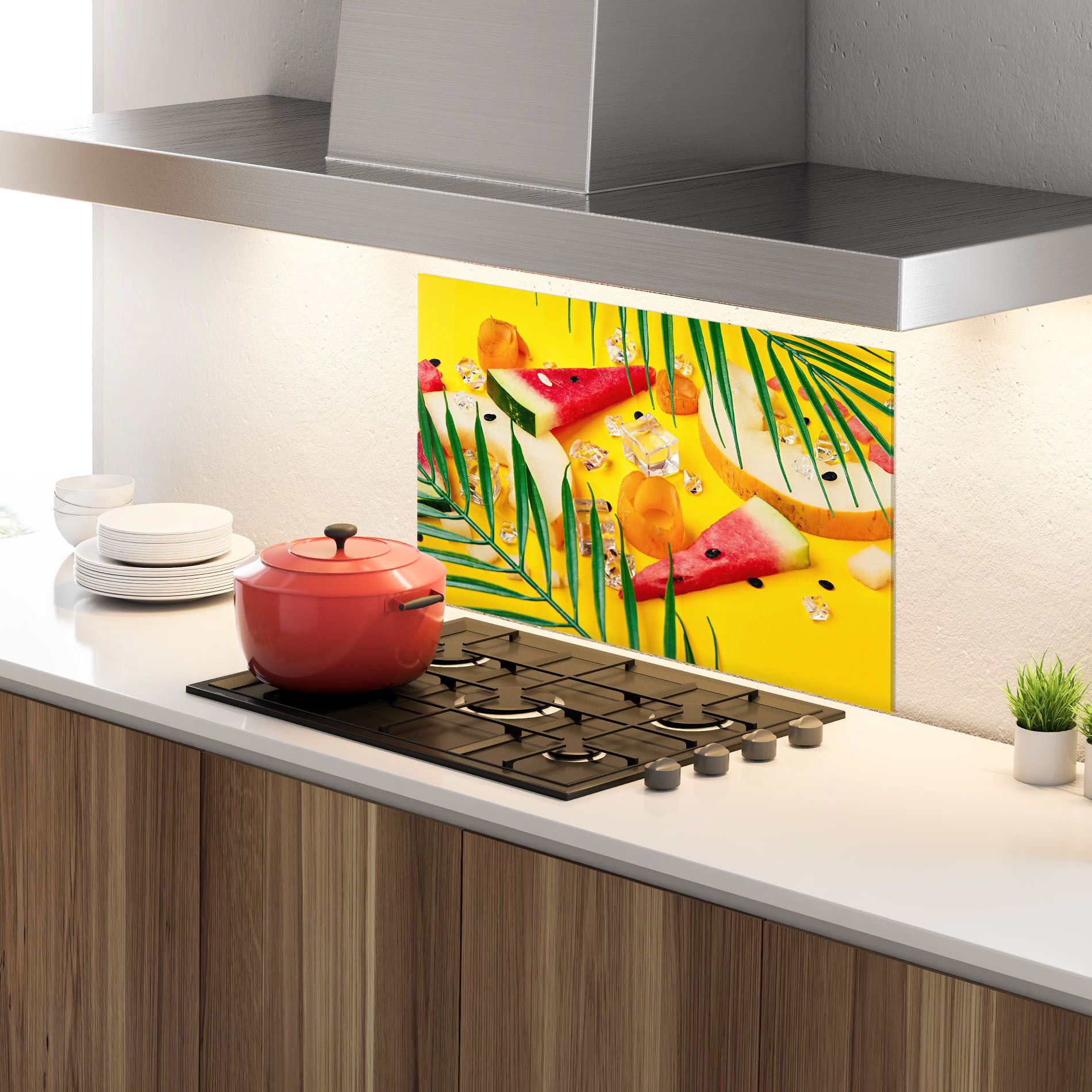 Ice Cubes Fruits mockup 4