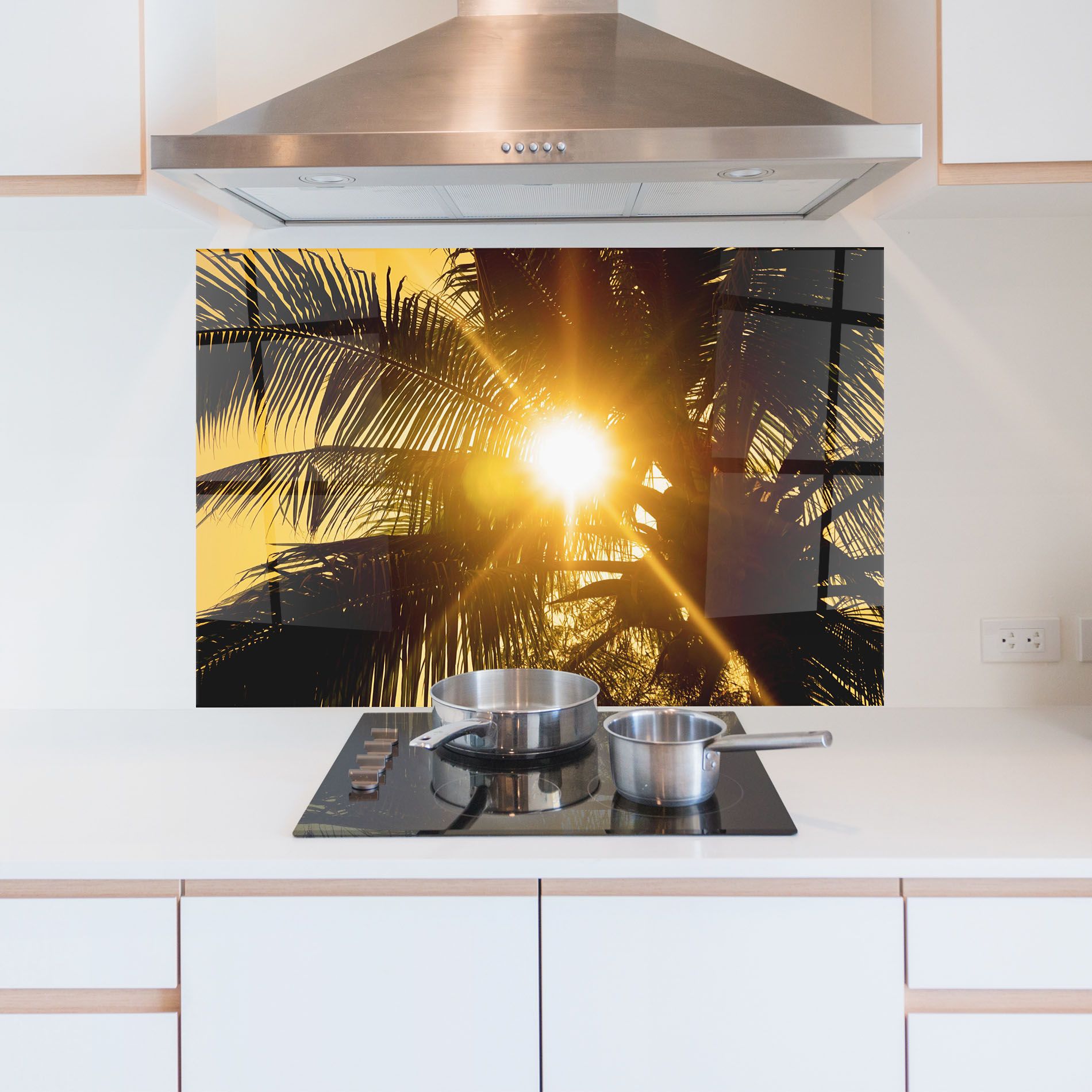 Palm Trees Sun mockup 5