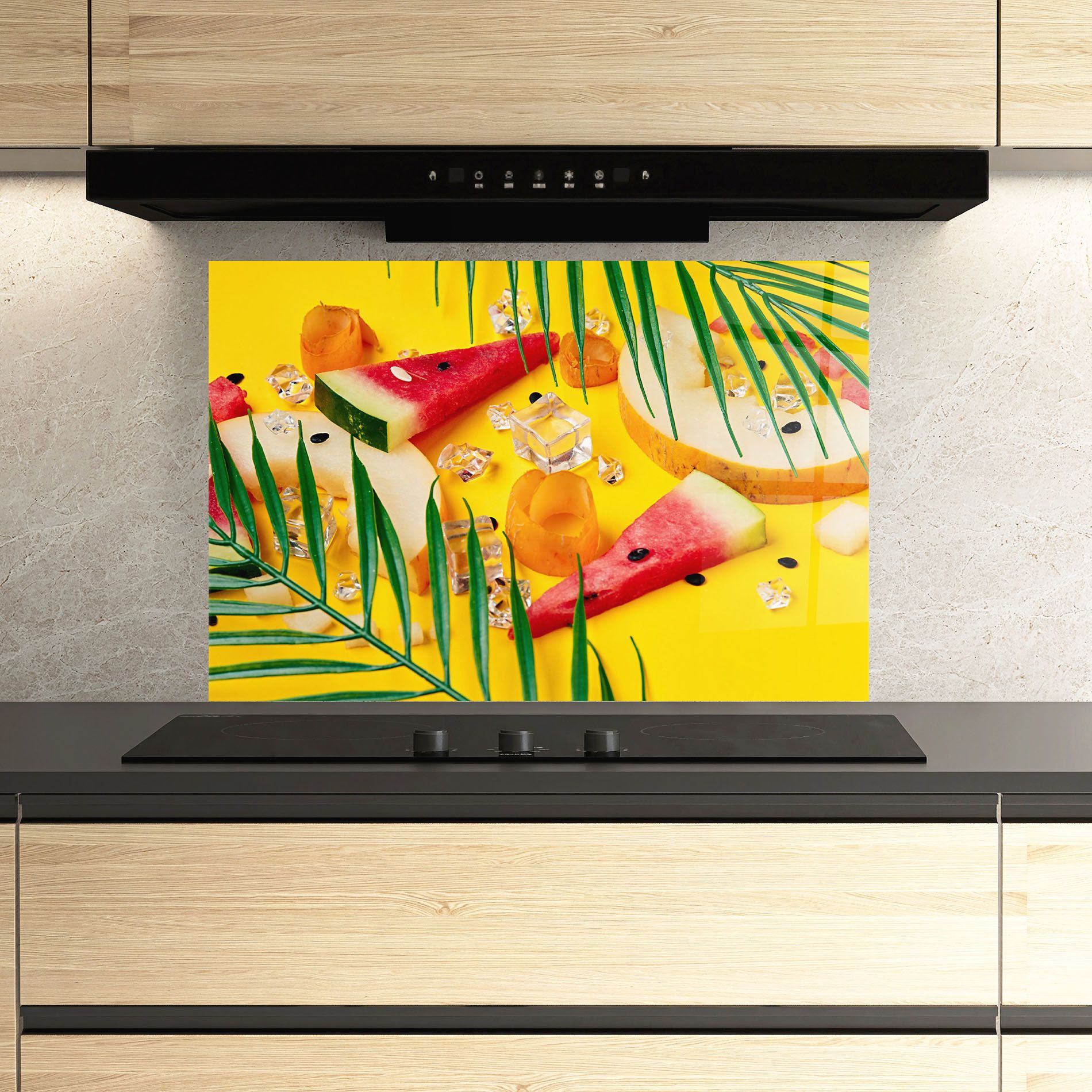 Ice Cubes Fruits mockup 3