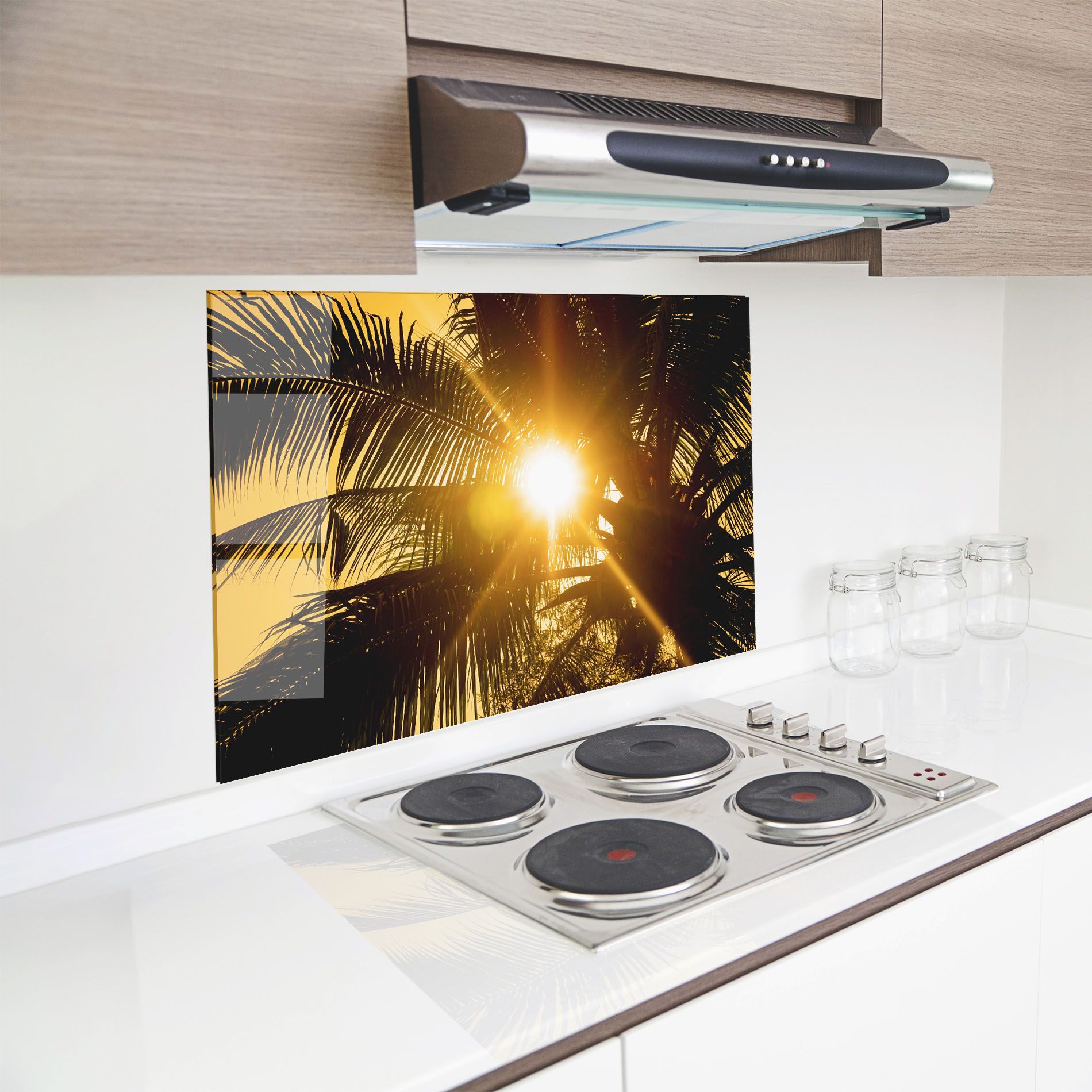 Palm Trees Sun mockup 8