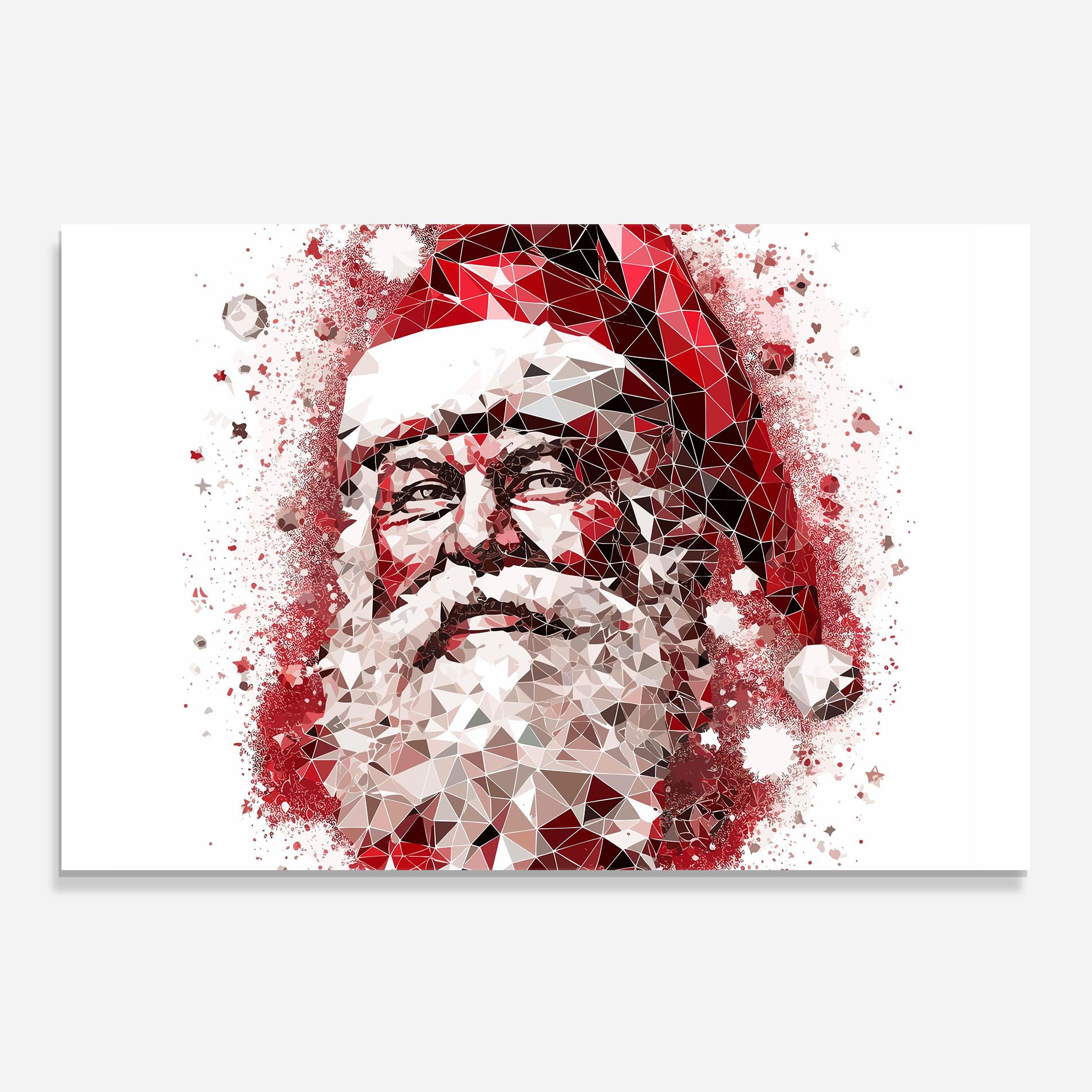Red Santa Art mockup 0