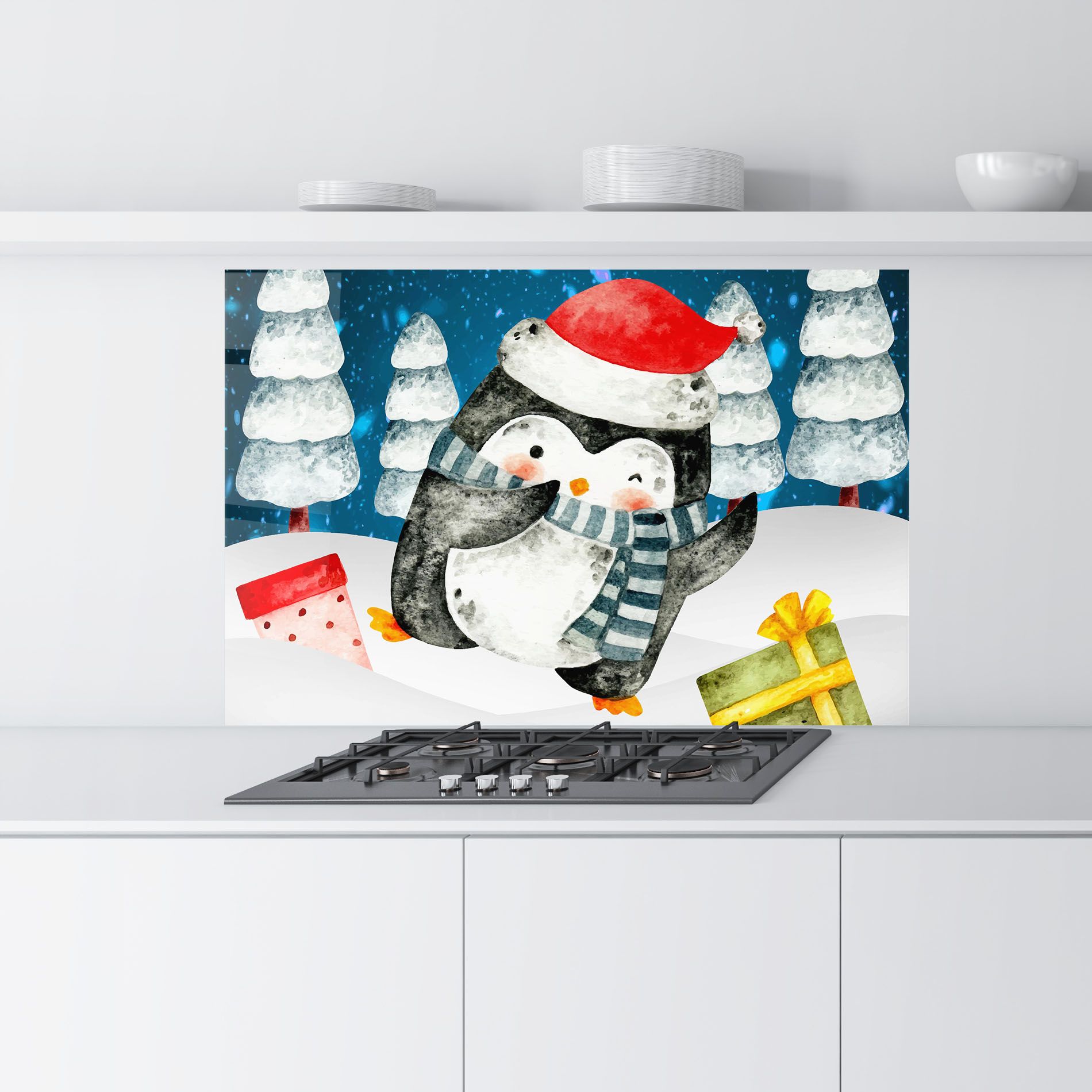 Blue Pinguin mockup 9