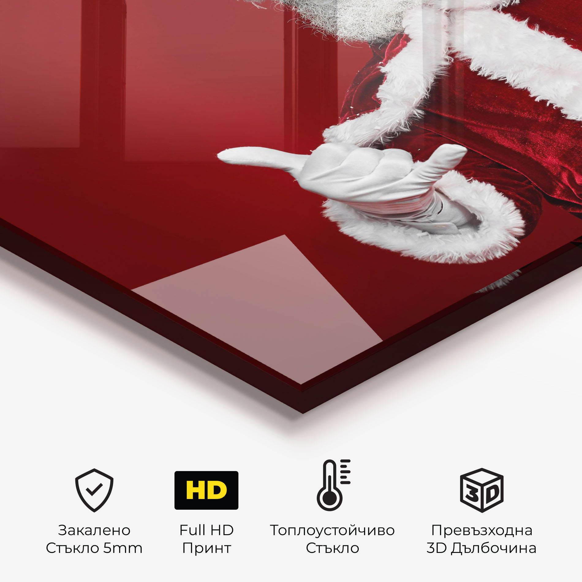 Cool Santa Claus mockup 2