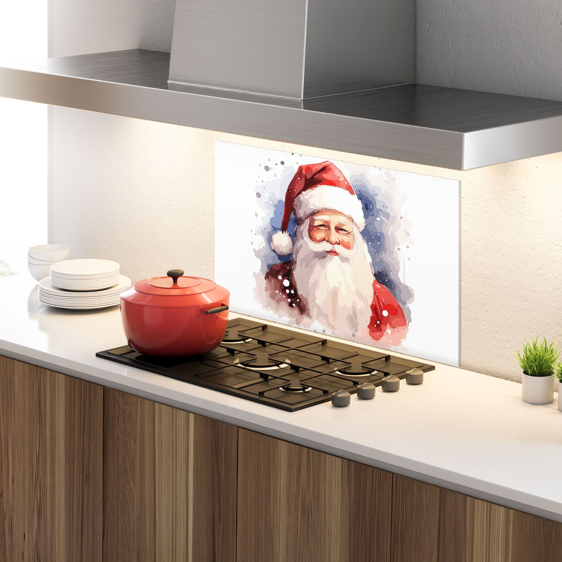 Cute Santa mockup 4