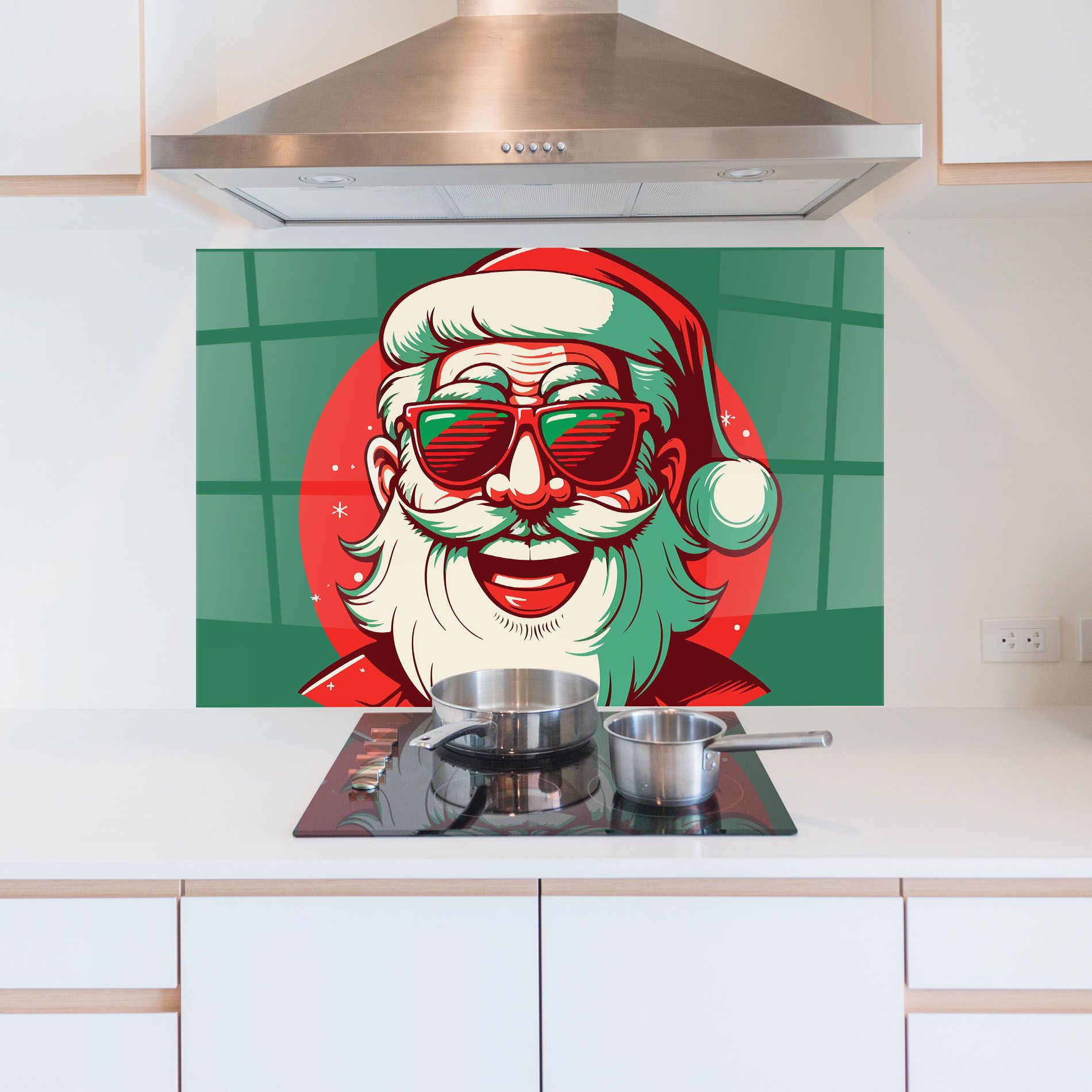 Crazy Smile Santa mockup 5