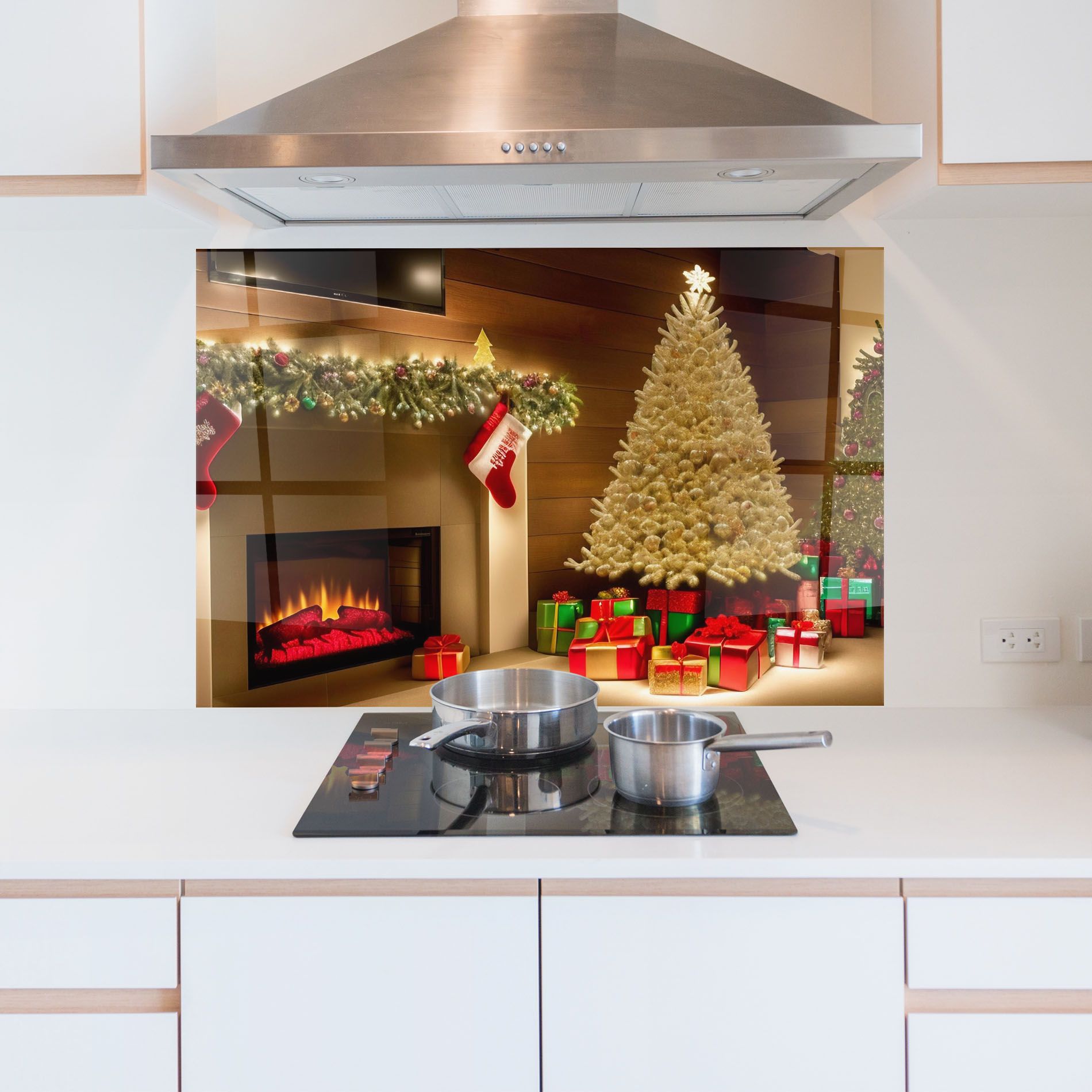 Decorated Christmas Tree mockup 5