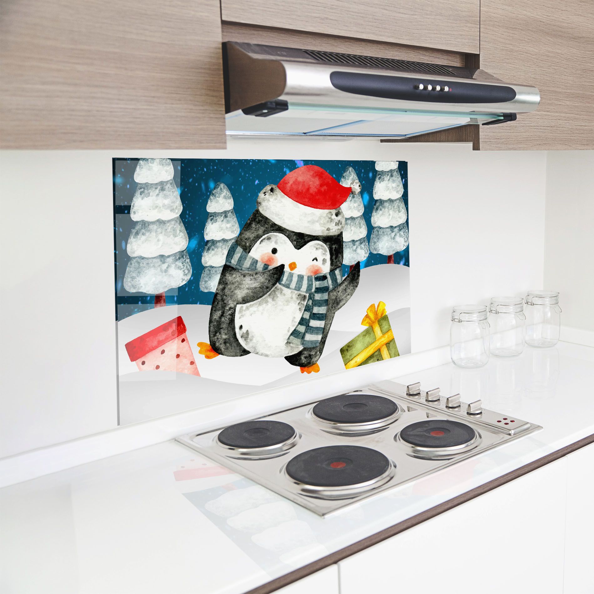 Blue Pinguin mockup 8