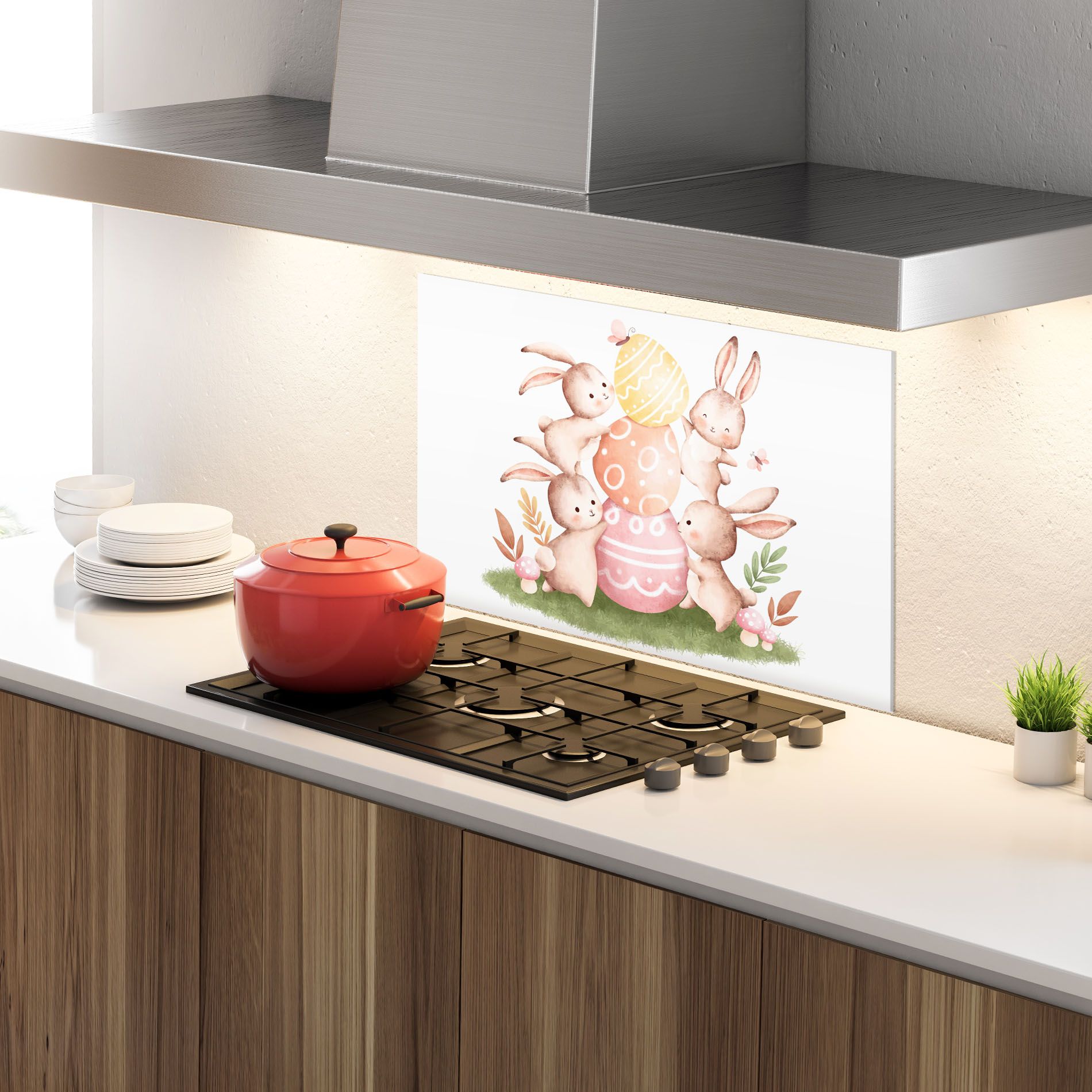 Bunny Playing mockup 4