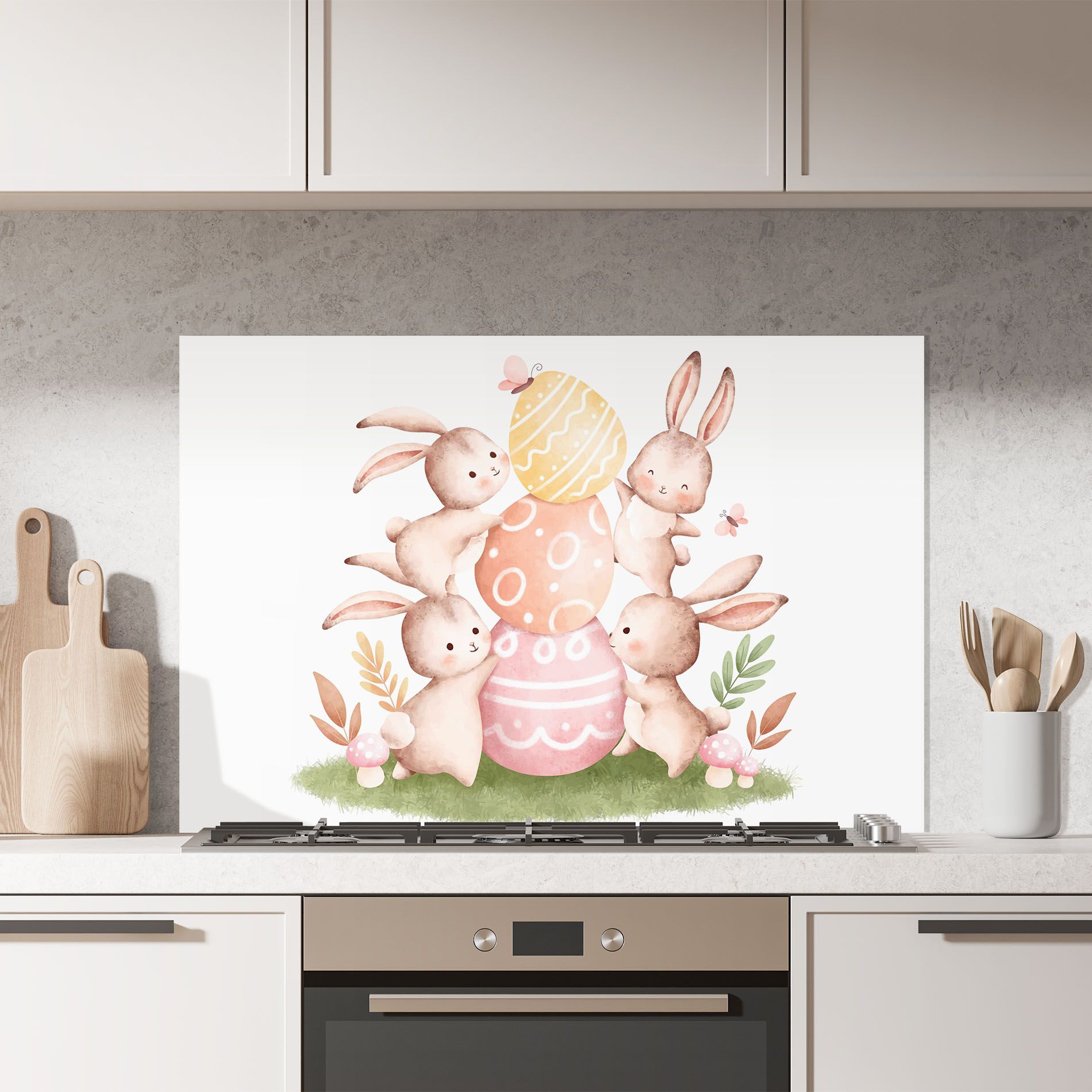 Bunny Playing mockup 7
