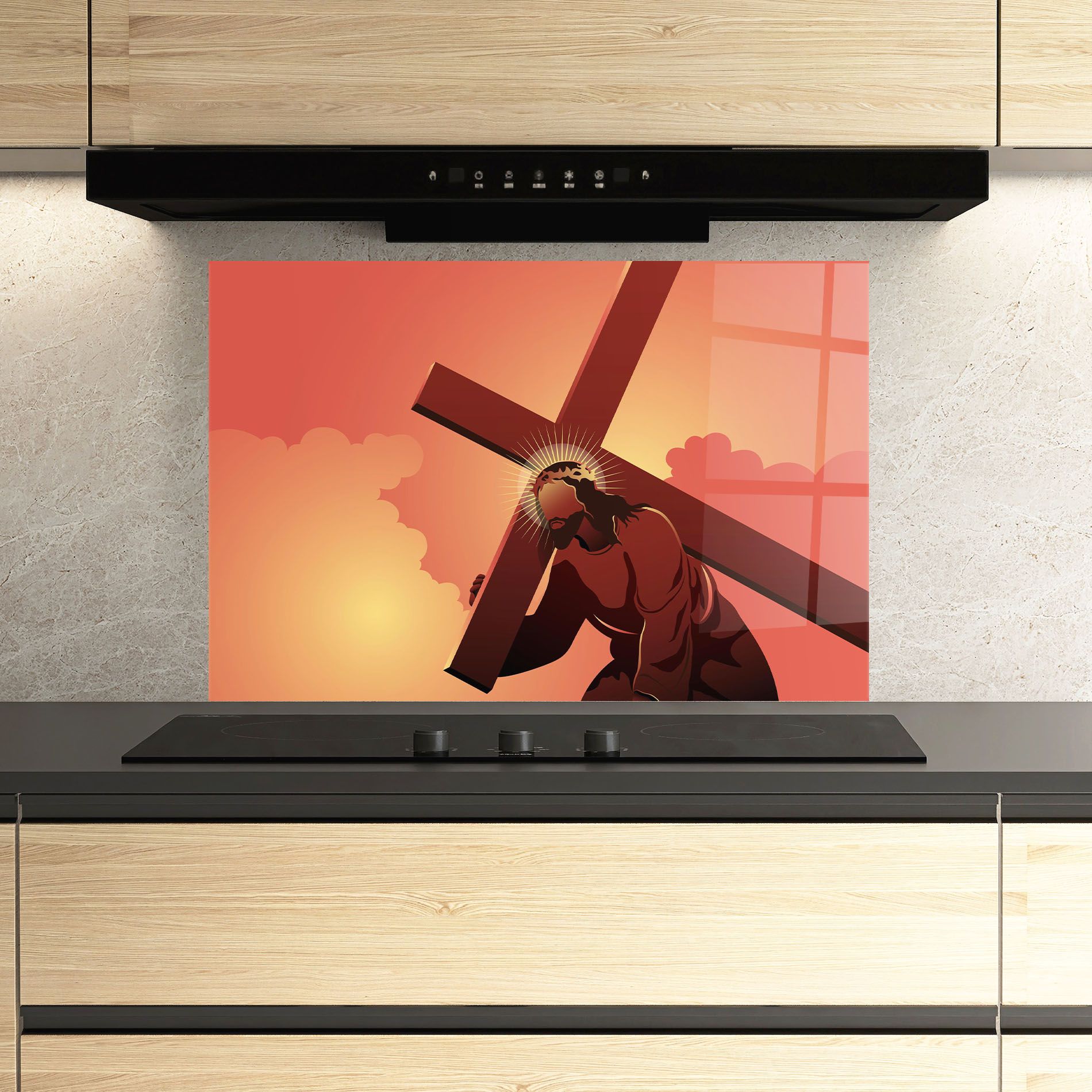 Holding The Cross mockup 3