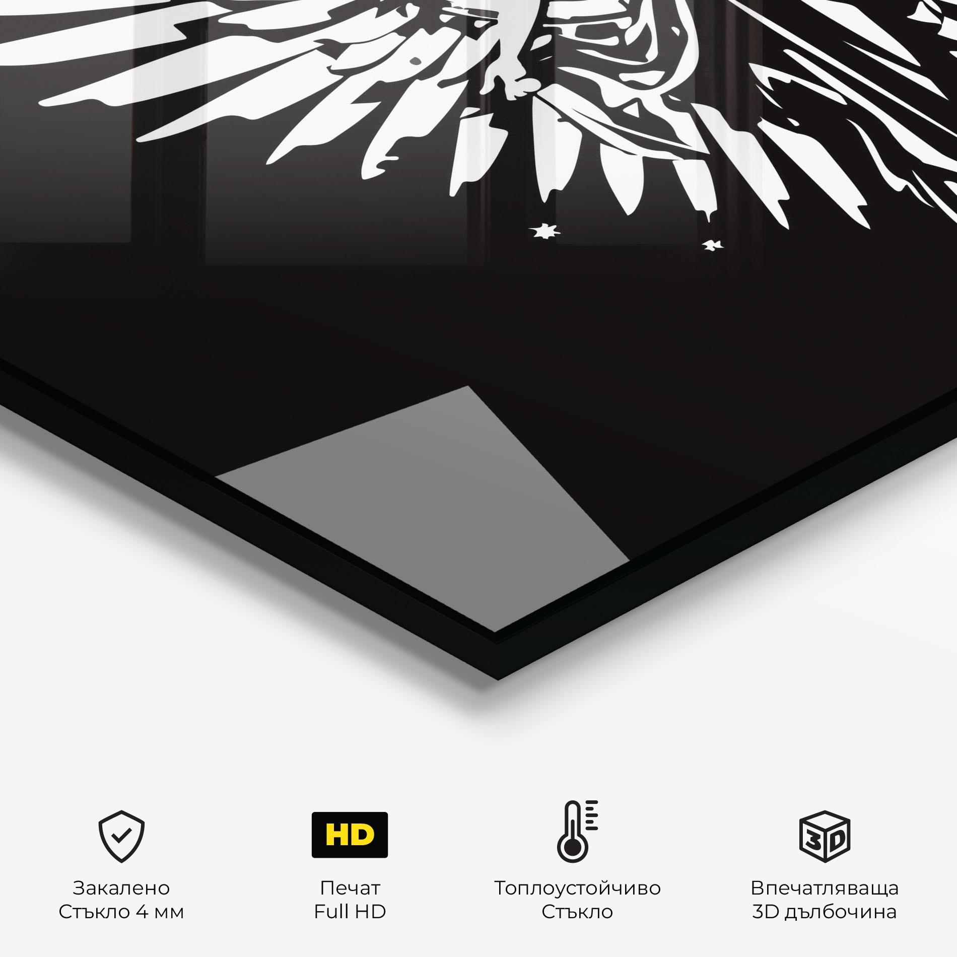 Стъклен панел за кухня Jewels Angel mockup 2