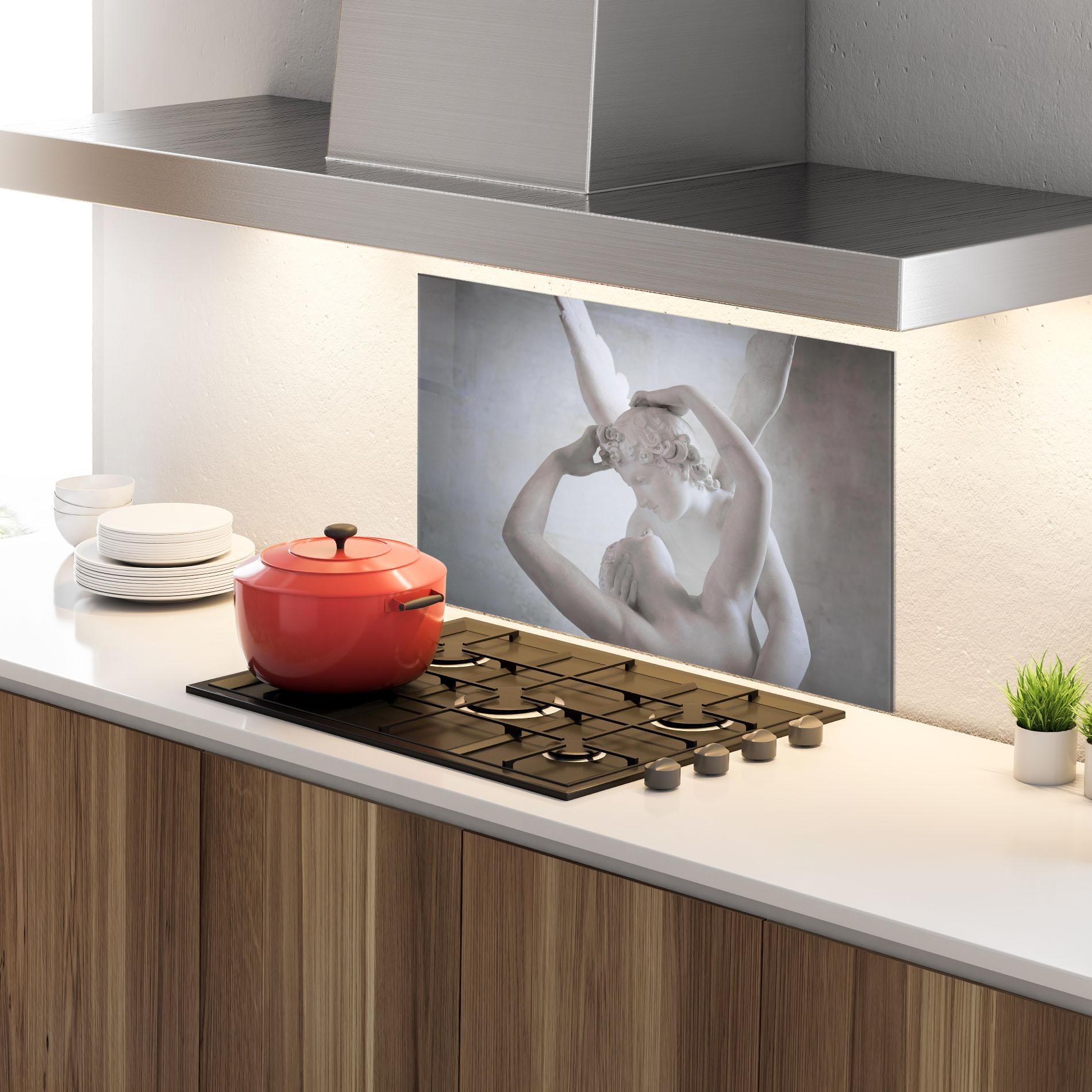 Стъклен панел за кухня Angel Kiss mockup 4