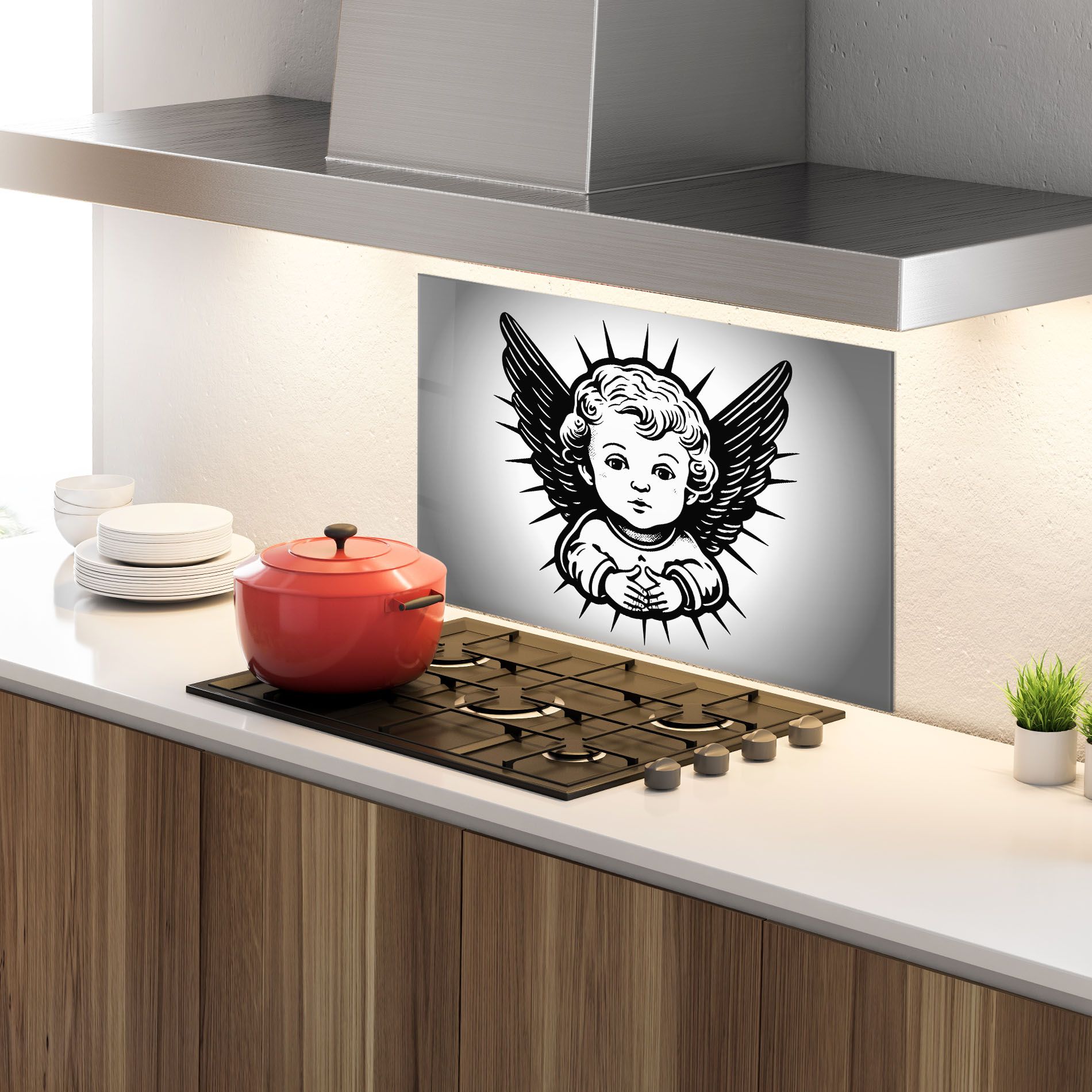 Angel Small Wings mockup 4