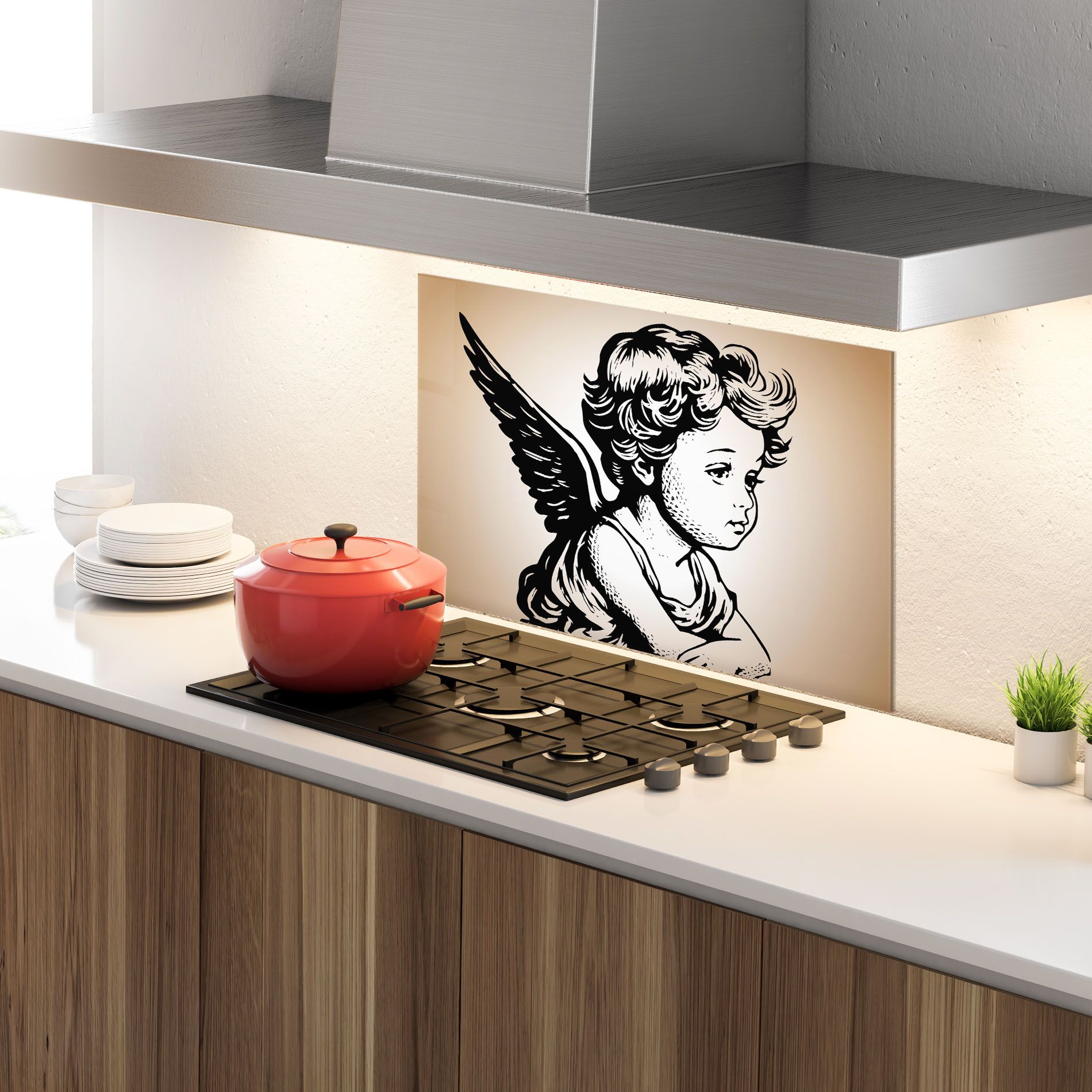 Small Angel Baby mockup 4