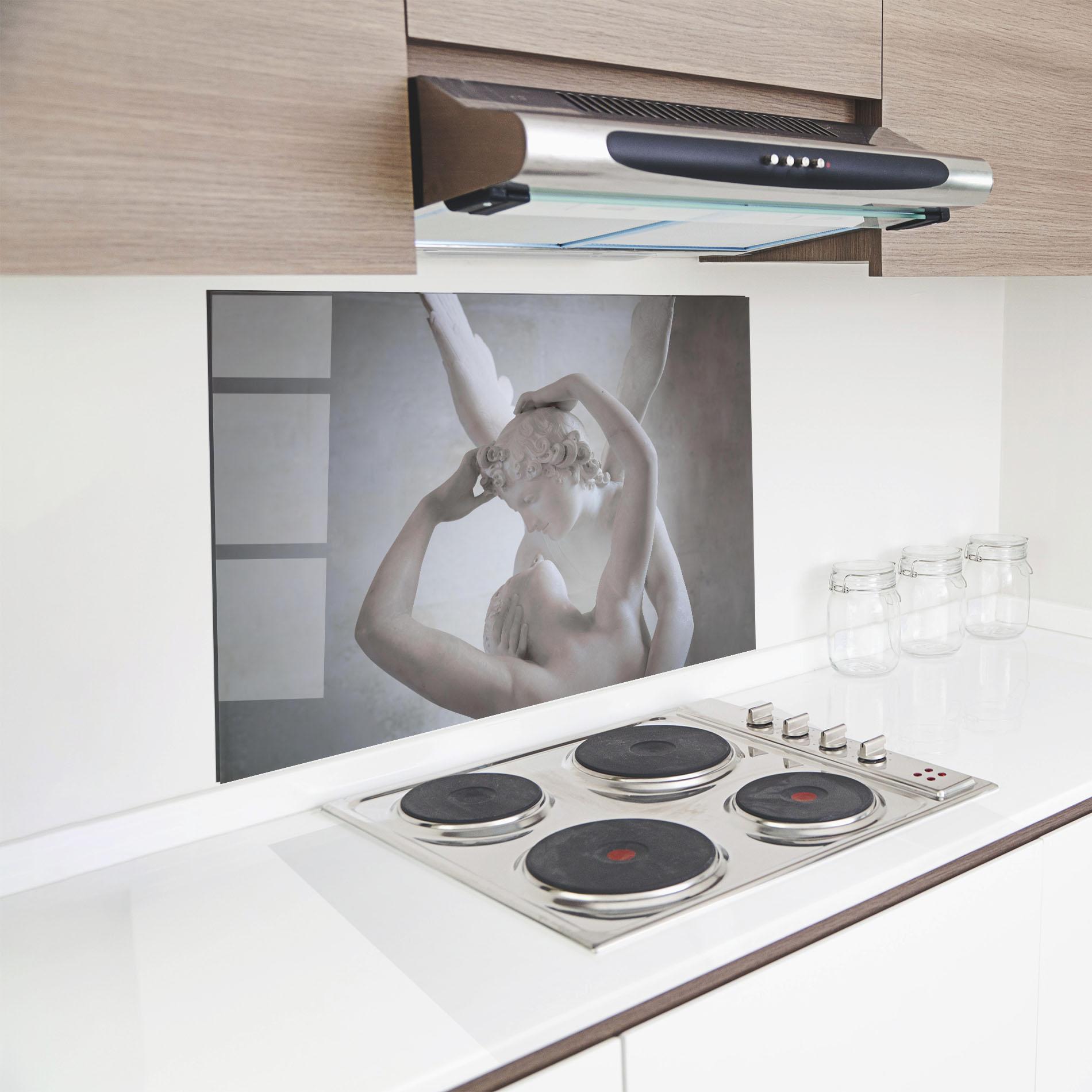 Стъклен панел за кухня Angel Kiss mockup 8