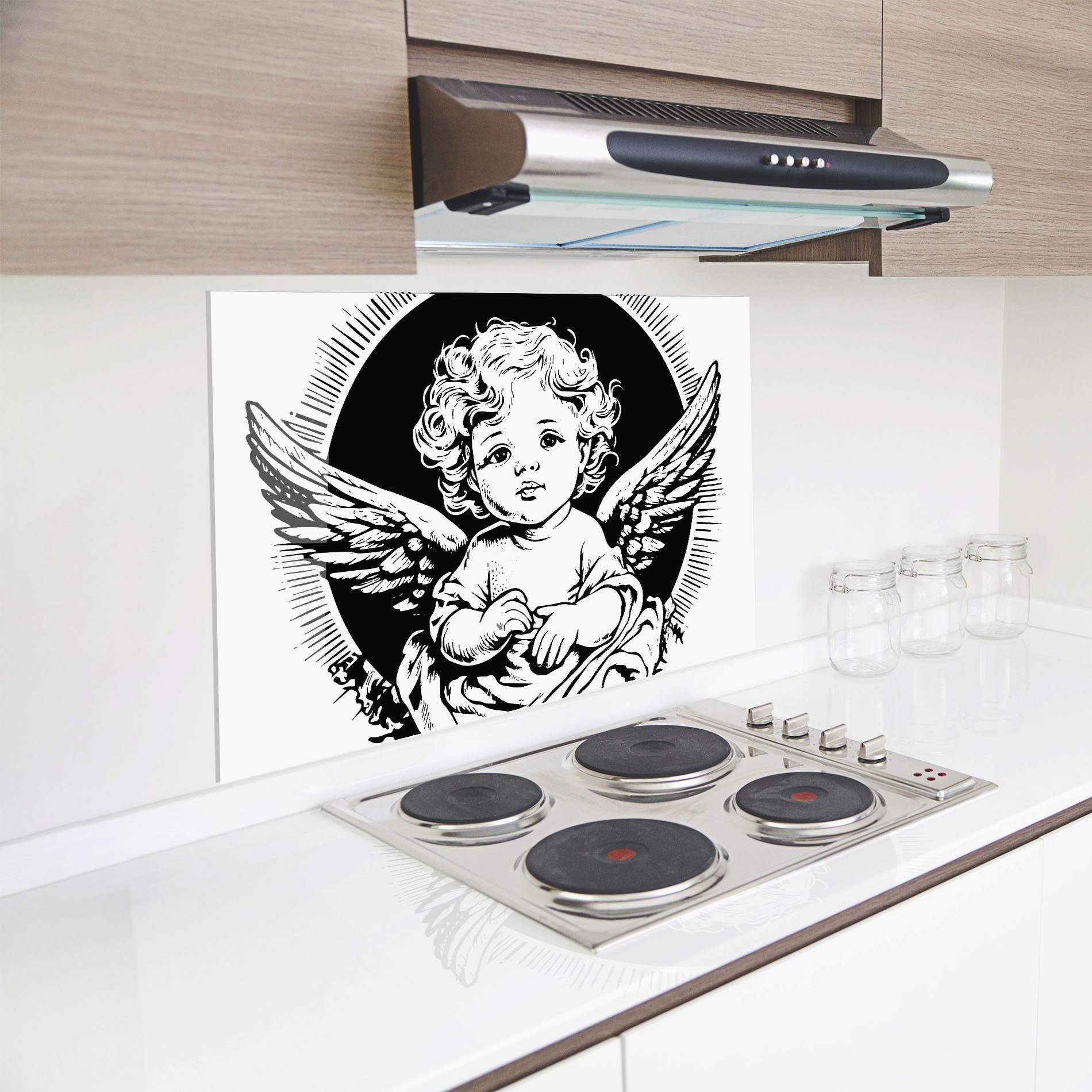 Cute Baby Angel mockup 8