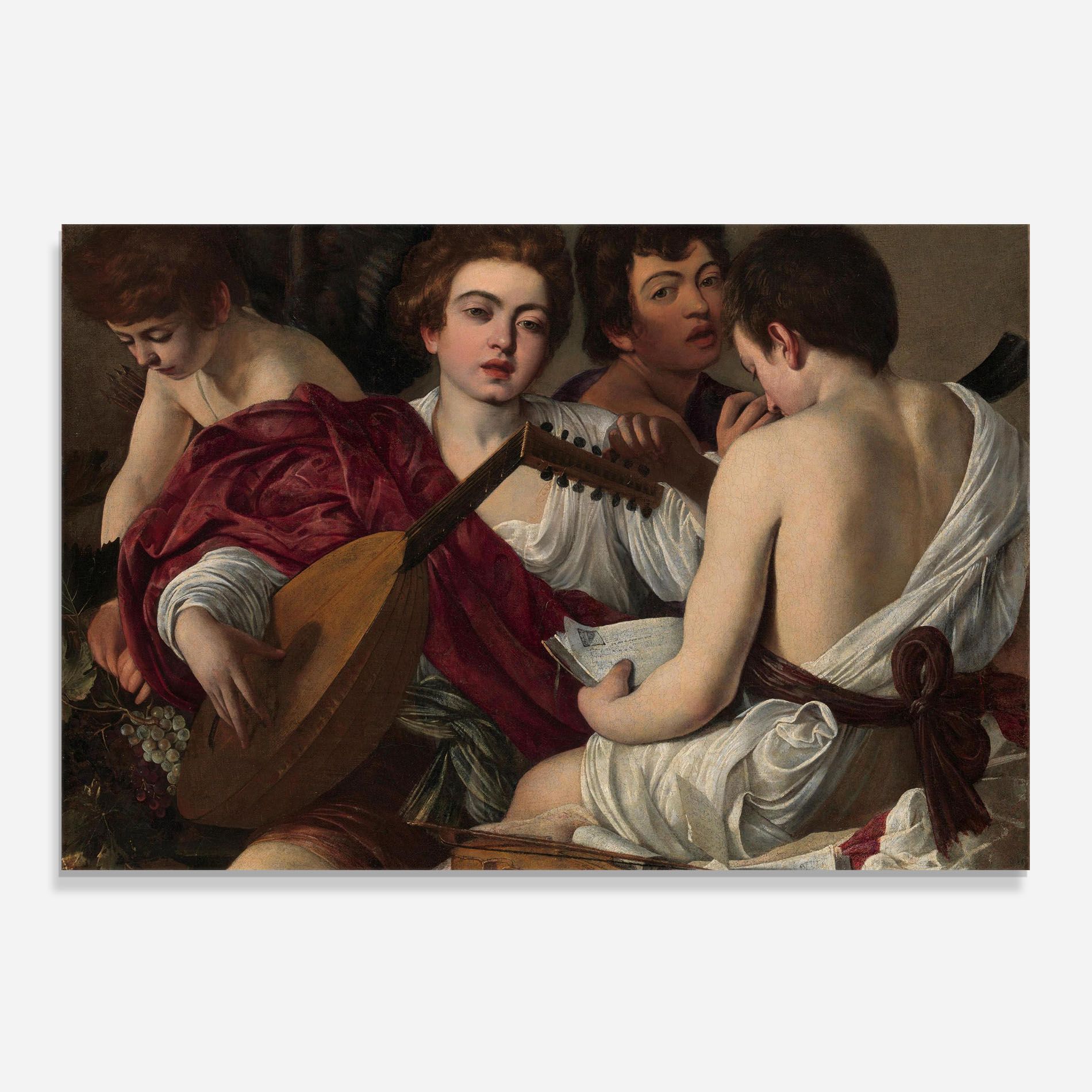 Caravaggio Musici mockup 0