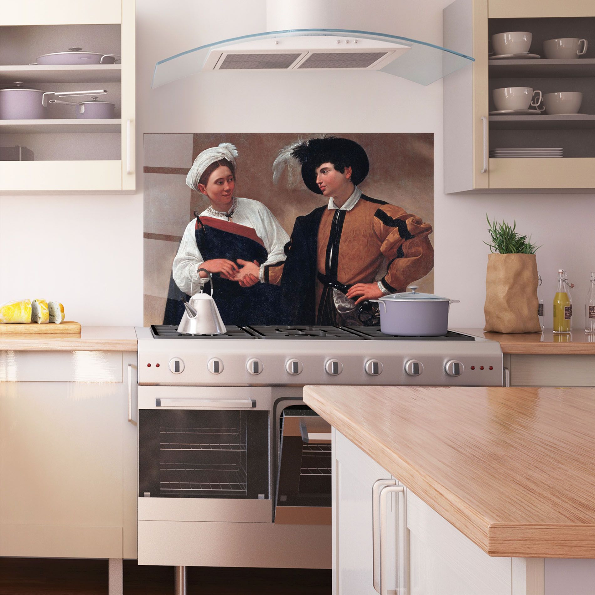 Caravaggio Good Luck mockup 1