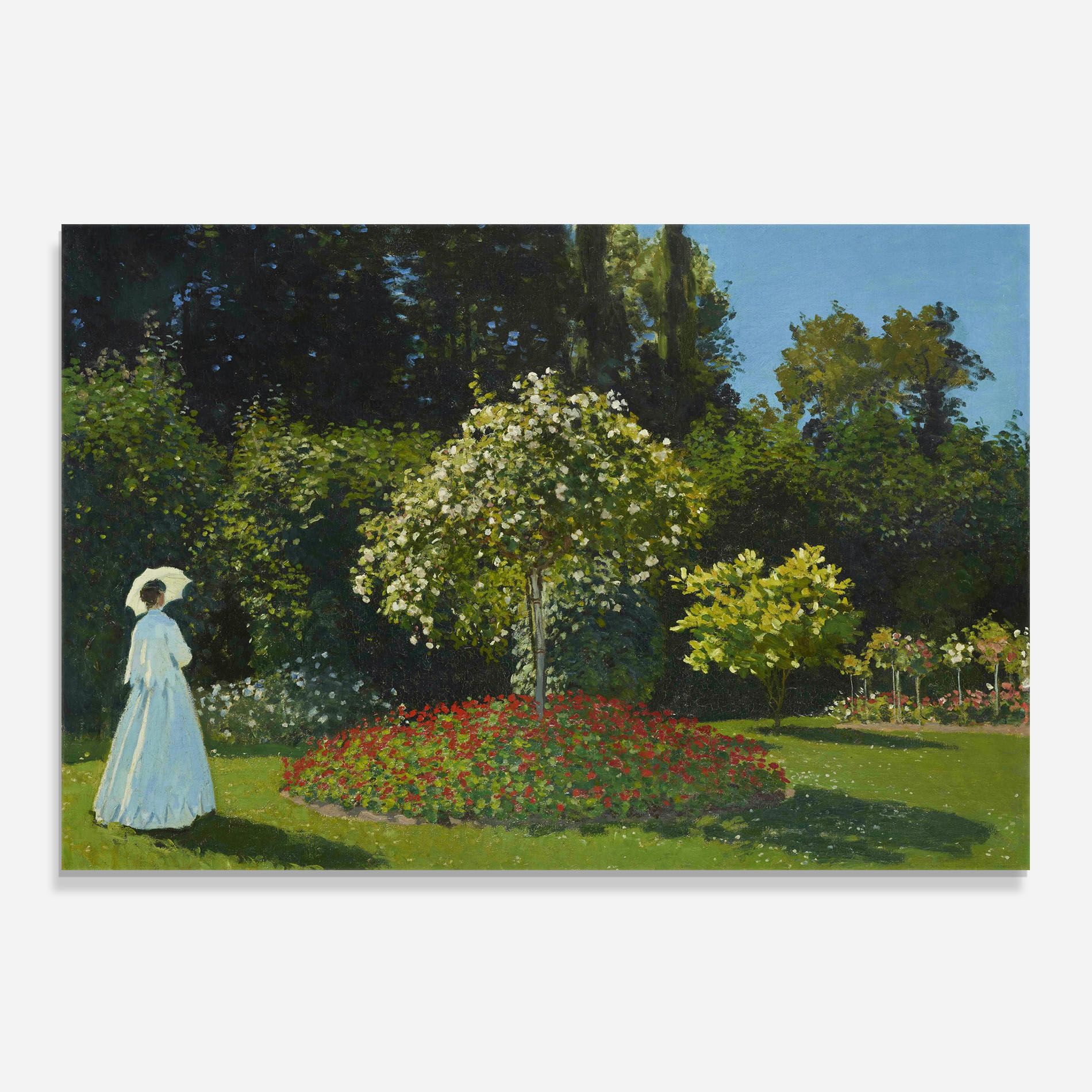 Lady In The Garden mockup 0