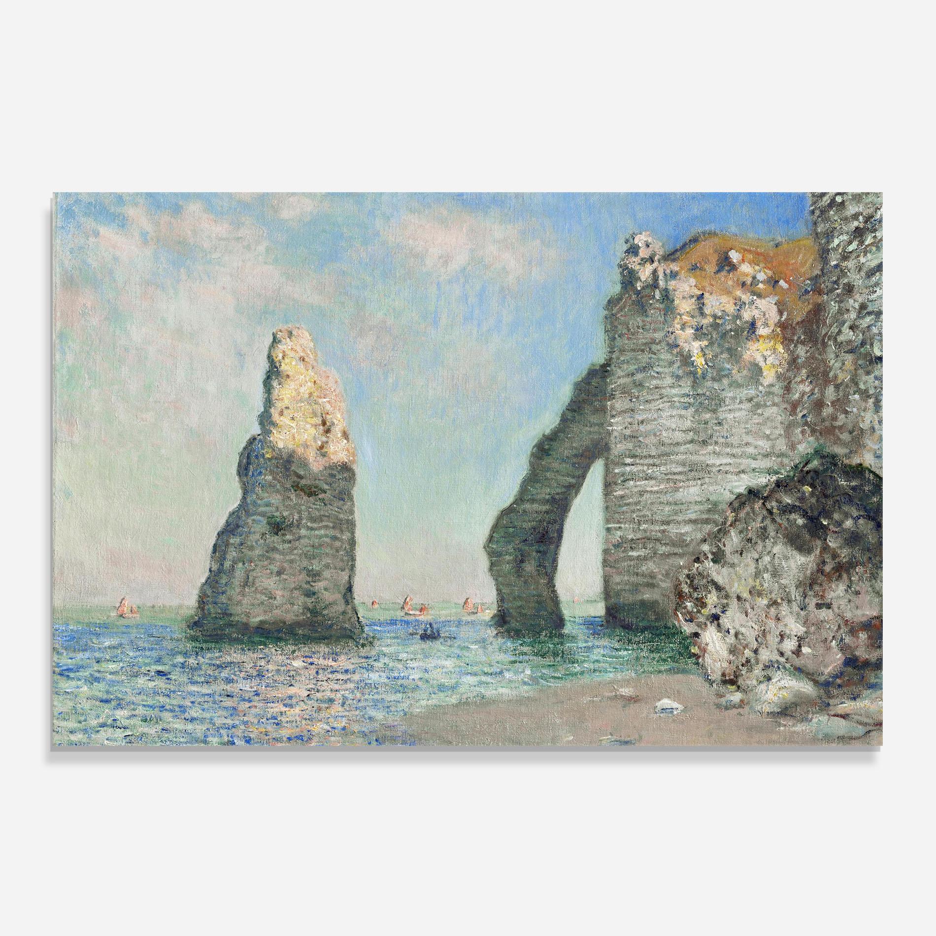 Стъклен панел за кухня The Cliffs At Etretat mockup 0