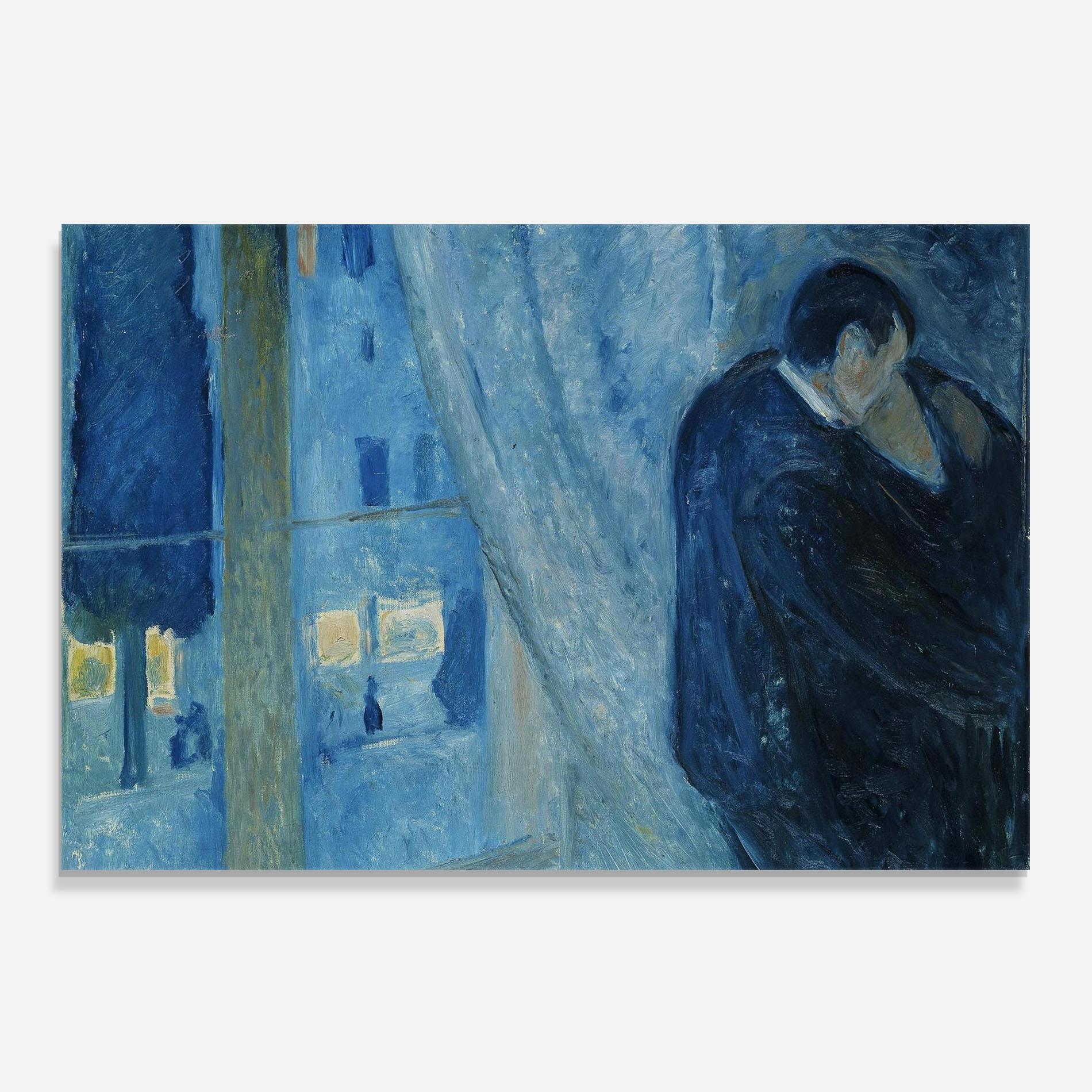 Стъклен панел за кухня Kiss By The Window mockup 0