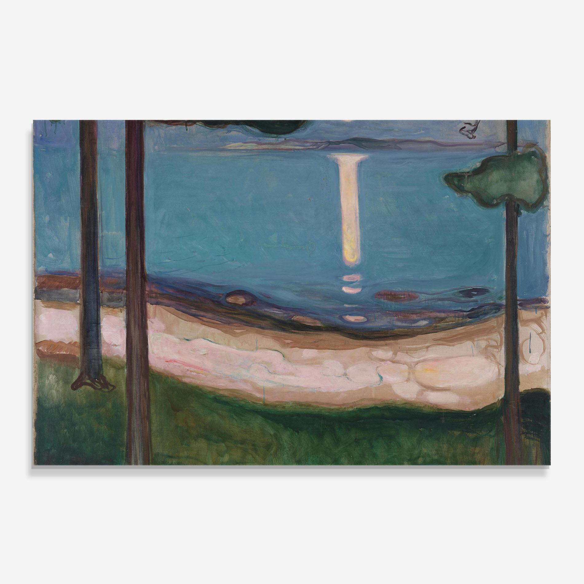 Стъклен панел за кухня Moonlight mockup 0