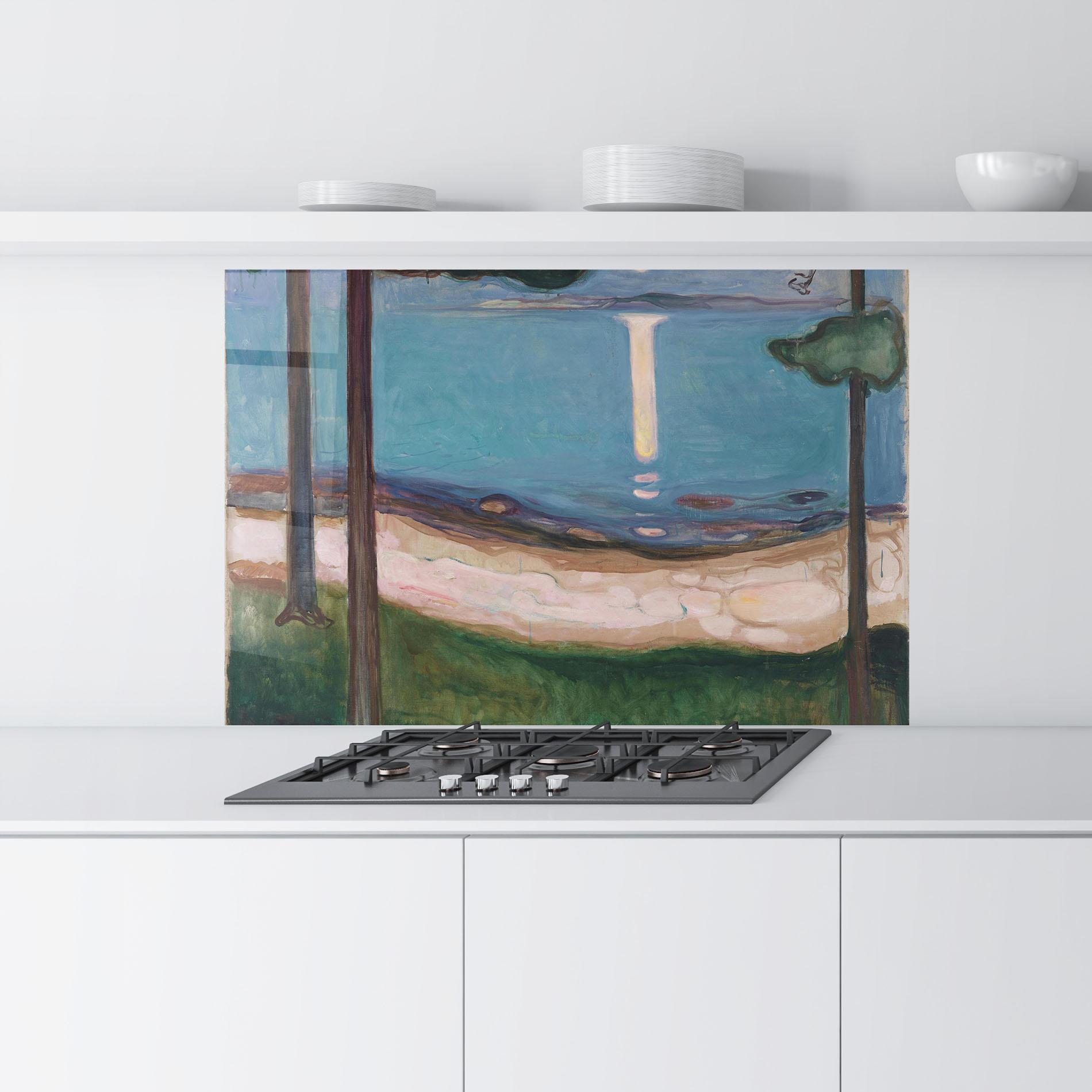 Стъклен панел за кухня Moonlight mockup 9