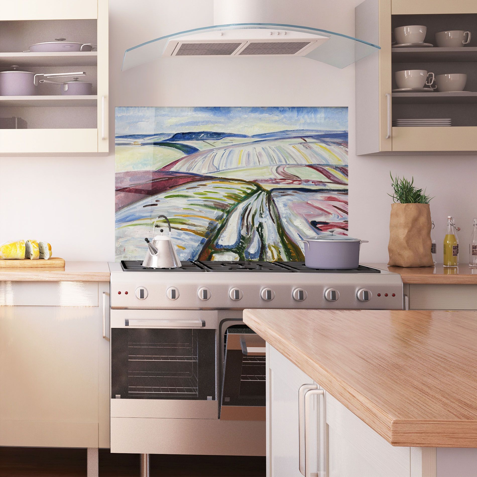 Field In Snow mockup 1