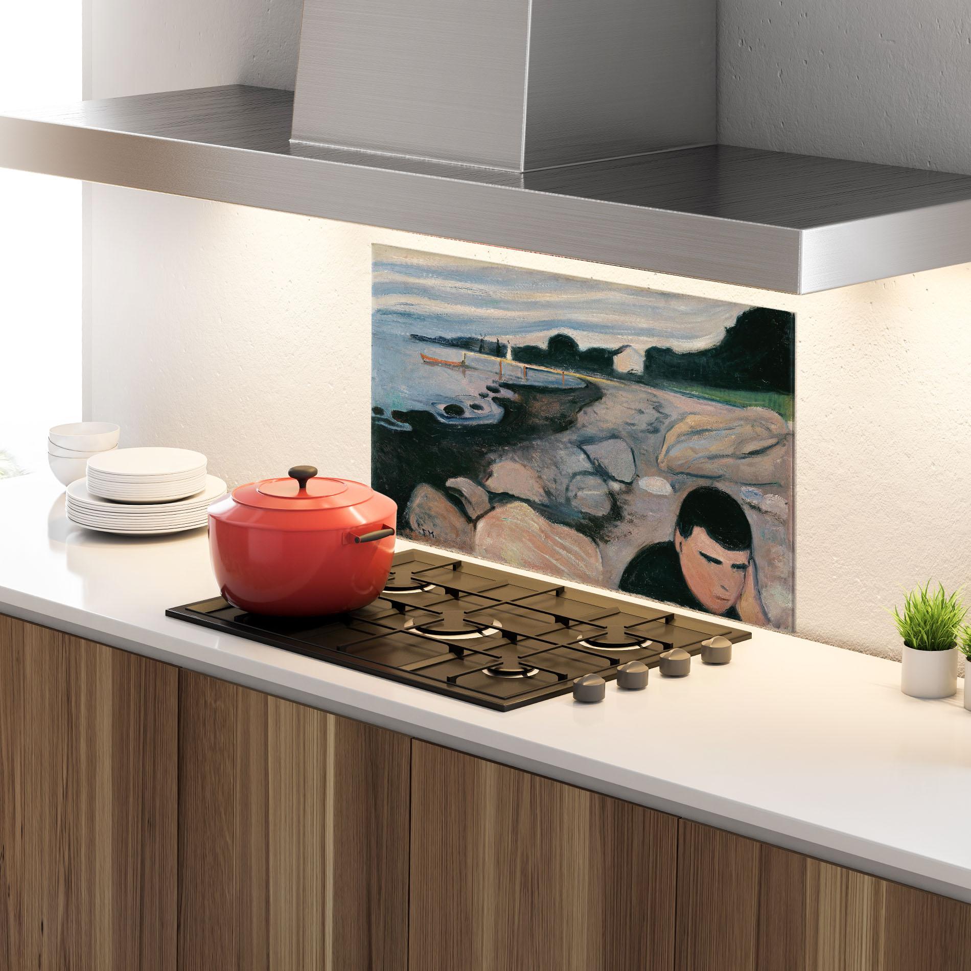 Стъклен панел за кухня Melankoli mockup 4