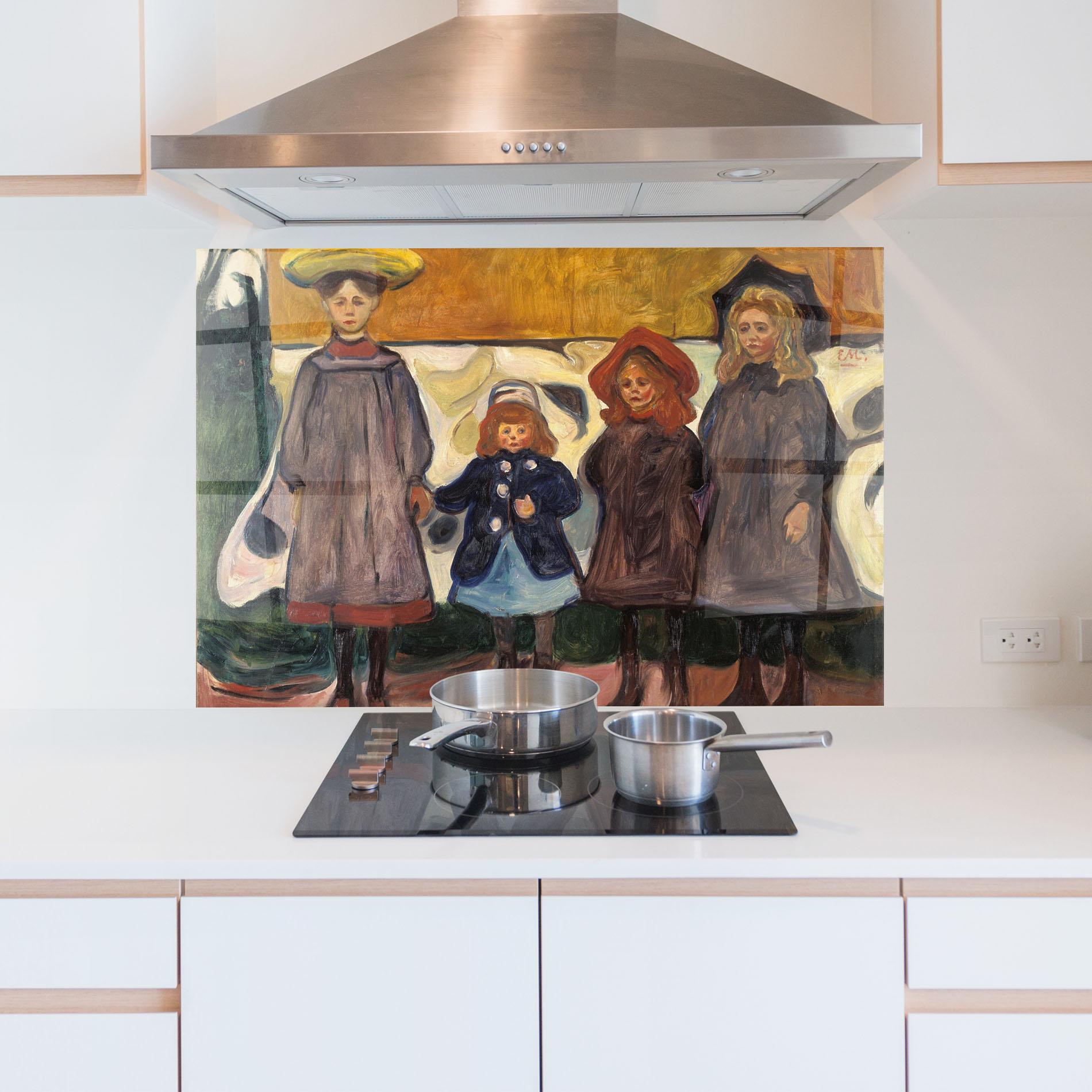 Стъклен панел за кухня Asgardstrand mockup 5