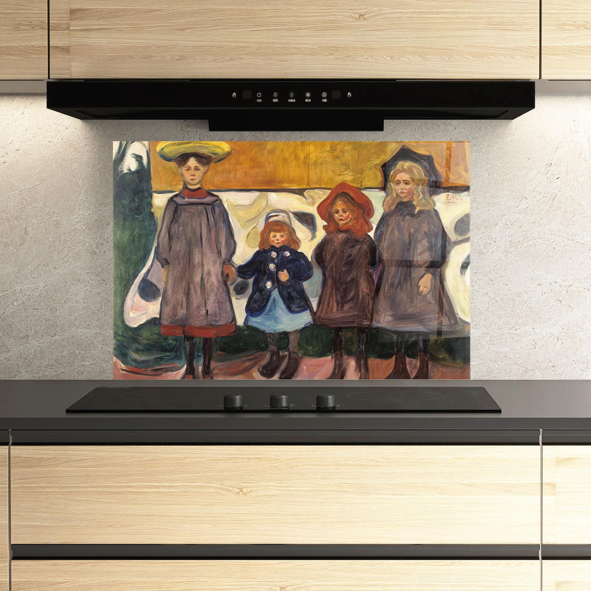 Стъклен панел за кухня Asgardstrand mockup 3