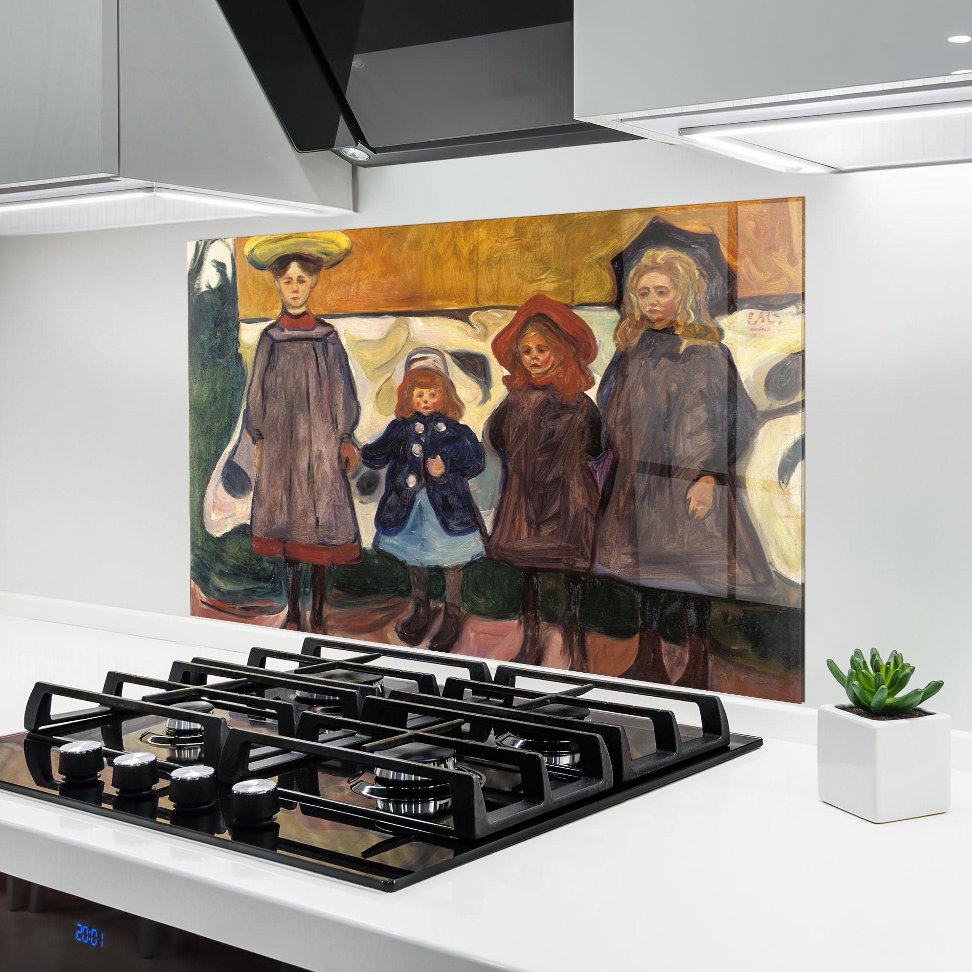 Стъклен панел за кухня Asgardstrand mockup 6