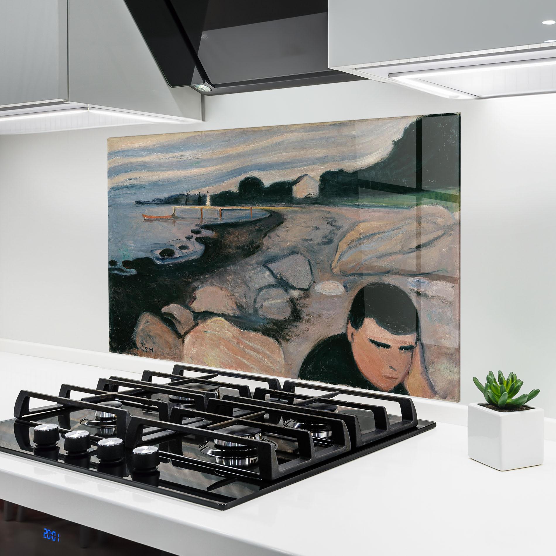 Стъклен панел за кухня Melankoli mockup 6