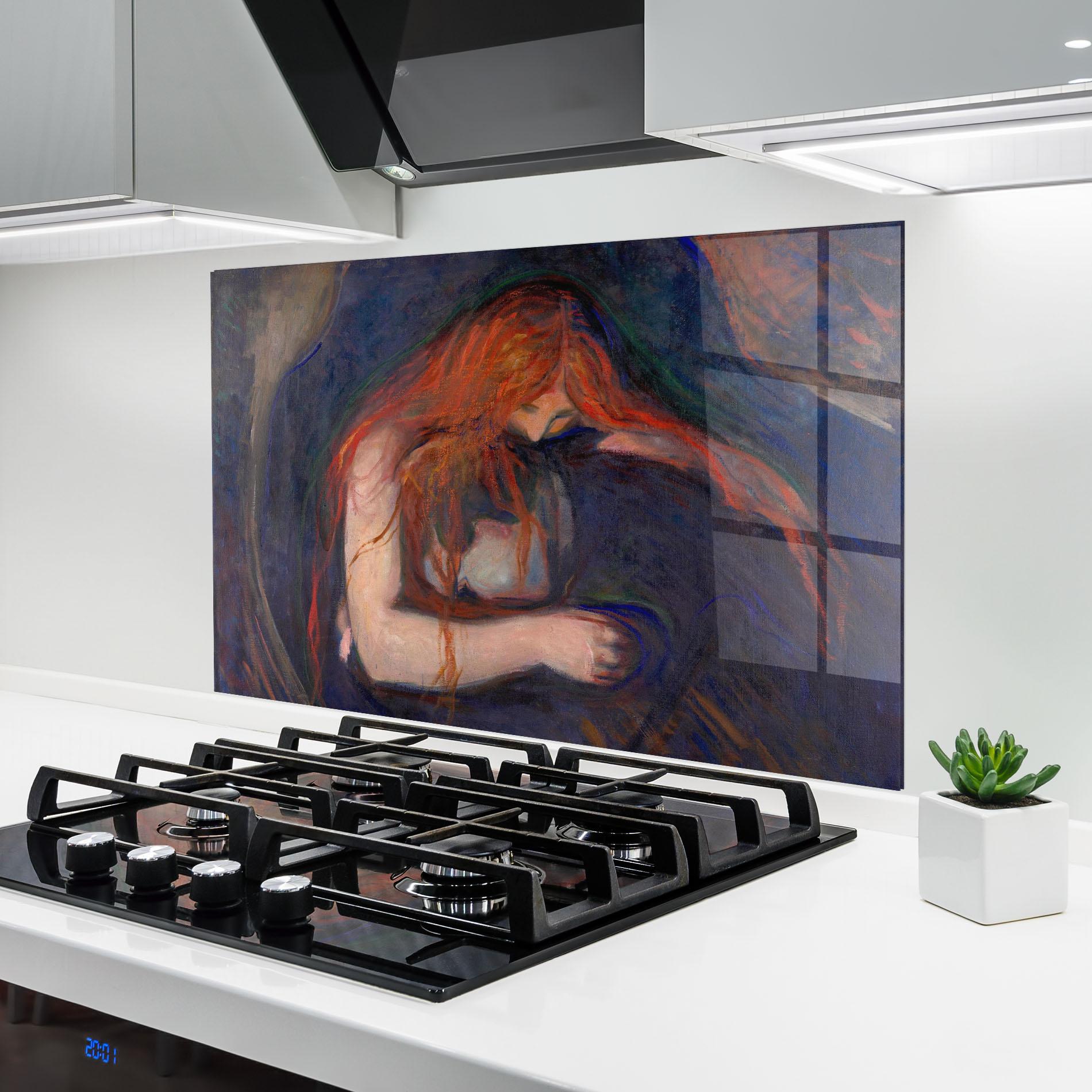 Стъклен панел за кухня Vampire mockup 6