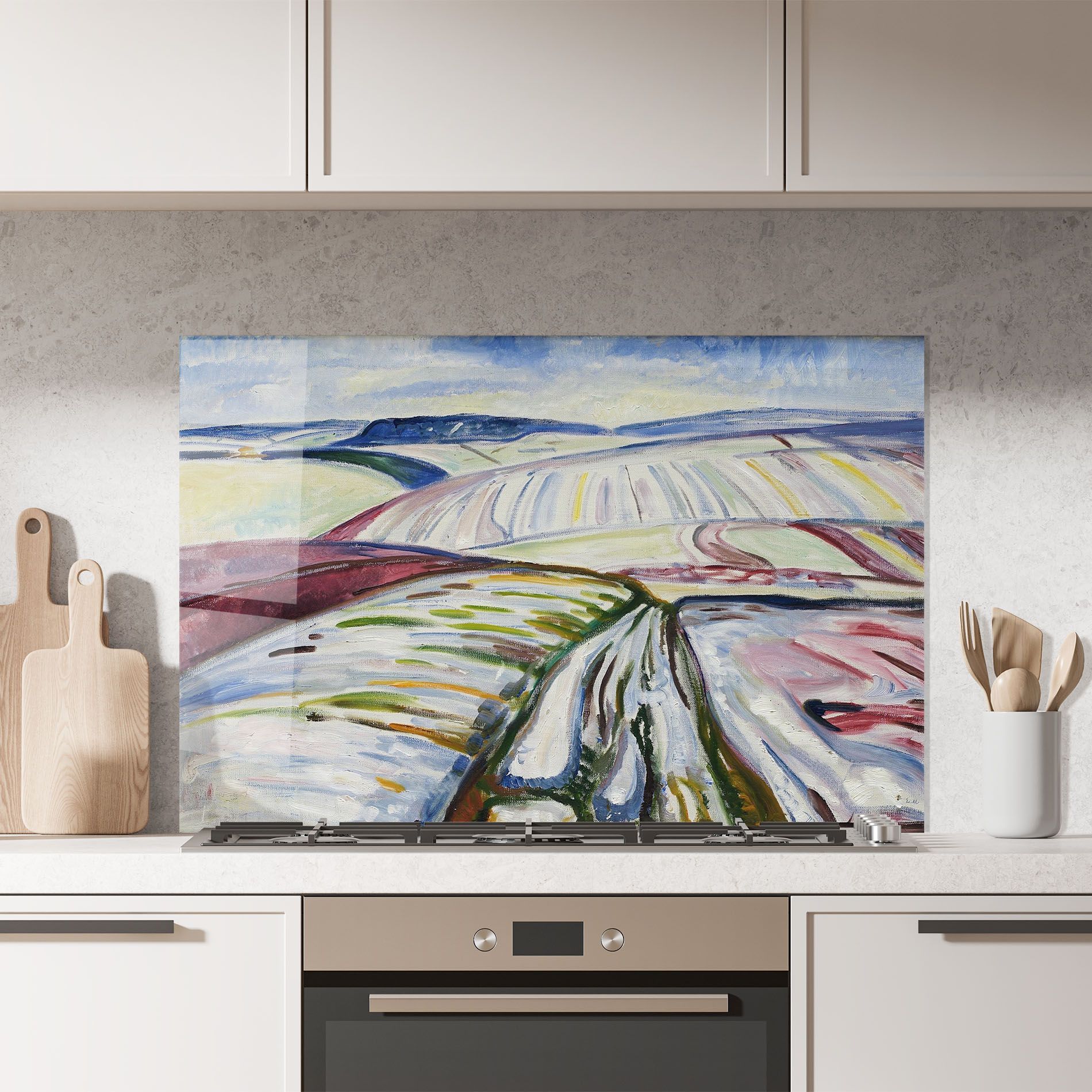 Field In Snow mockup 7