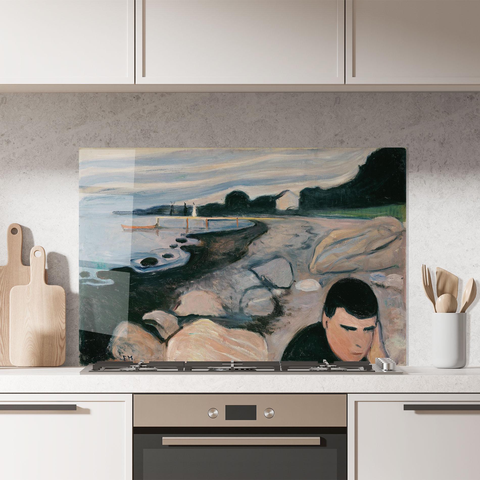 Стъклен панел за кухня Melankoli mockup 7