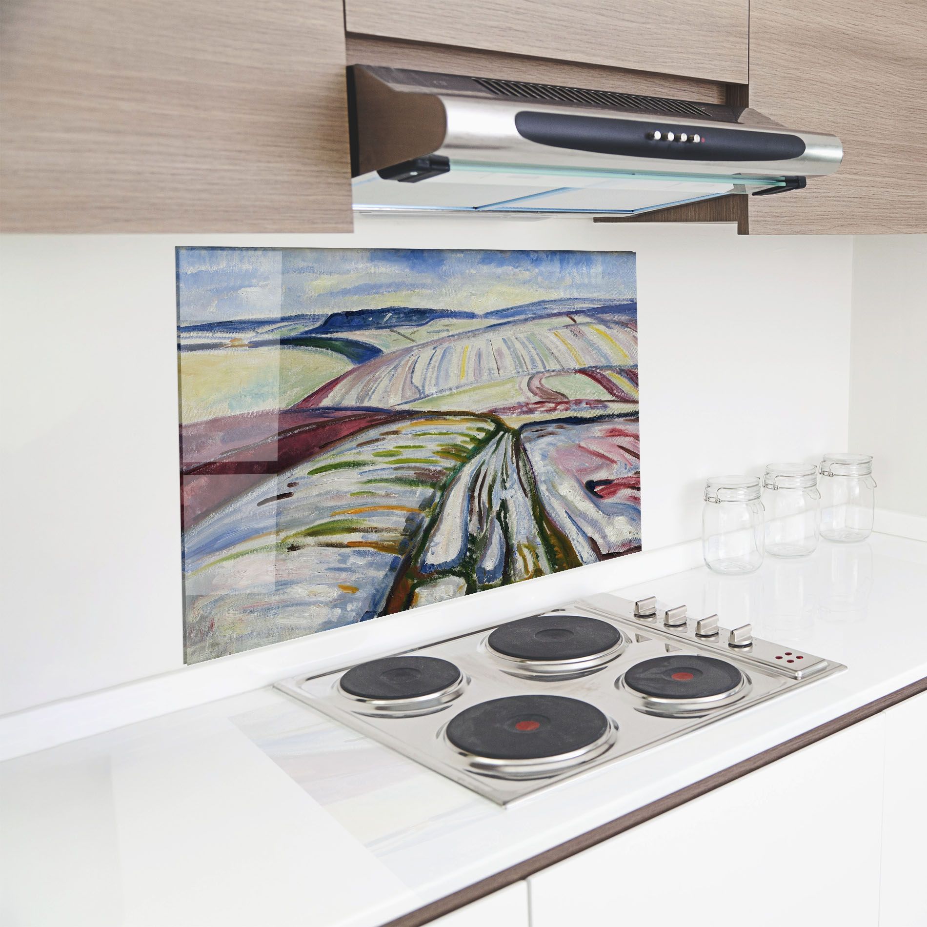 Field In Snow mockup 8