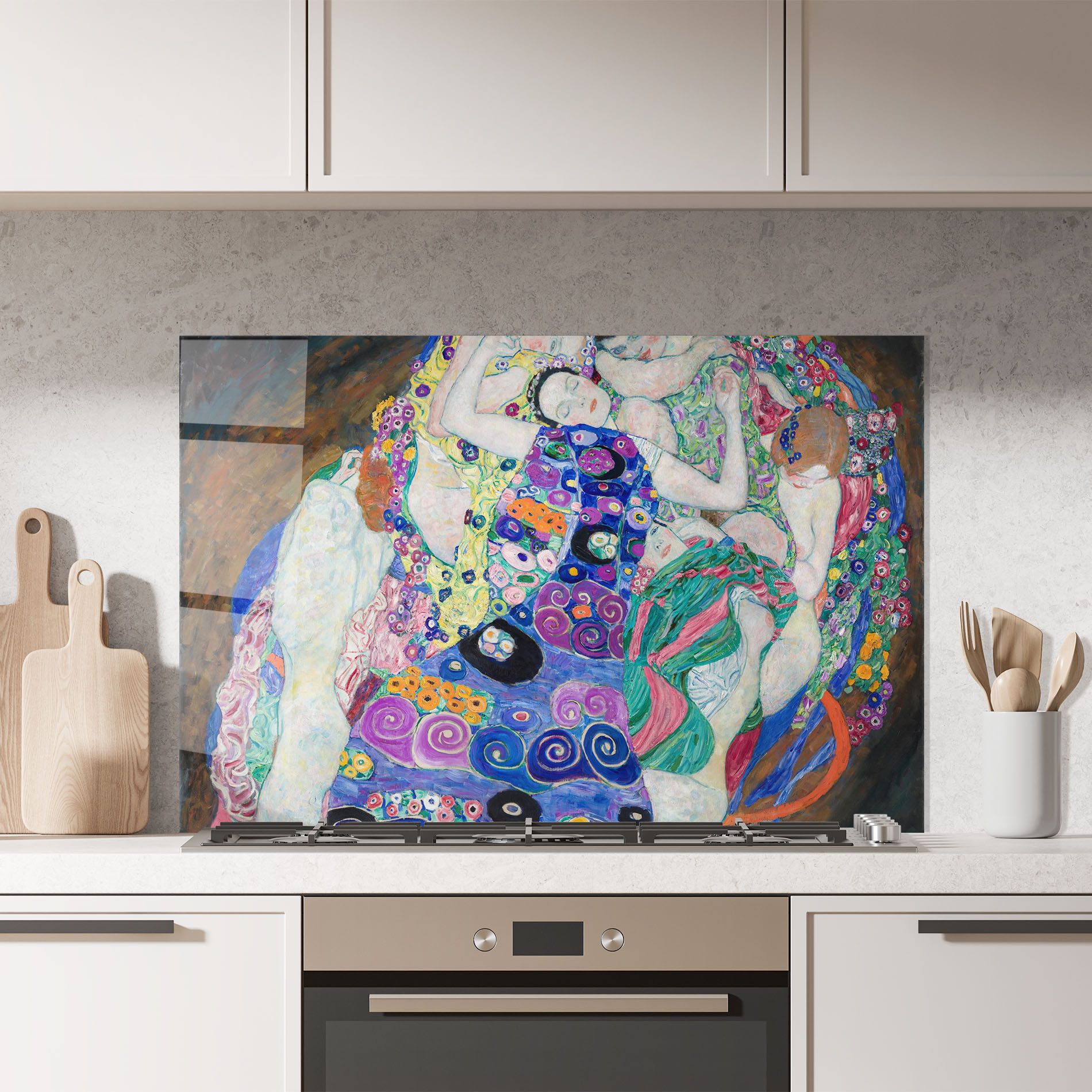 Klimt Die Jungfrau mockup 7