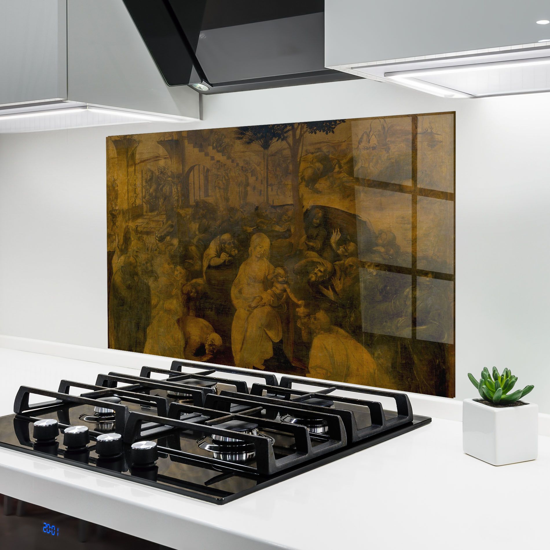 Leonardo Da Vinci Adorazione Dei Magi mockup 6